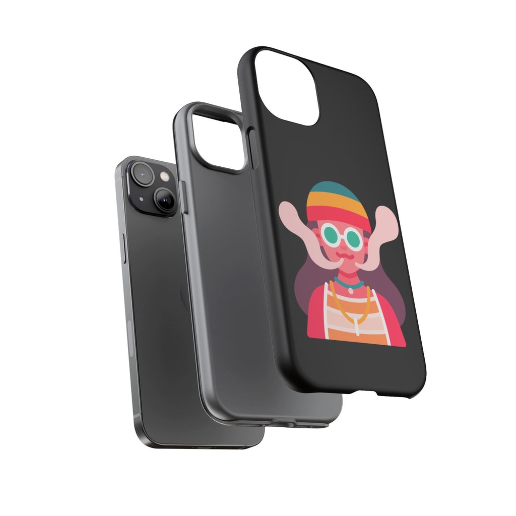 Black with Lil Stoner Tough Cases for iPhones