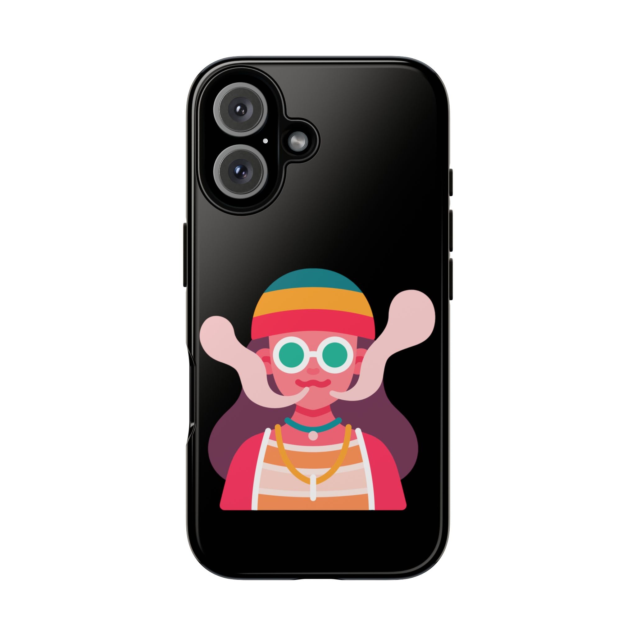 Black with Lil Stoner Tough Cases for iPhones