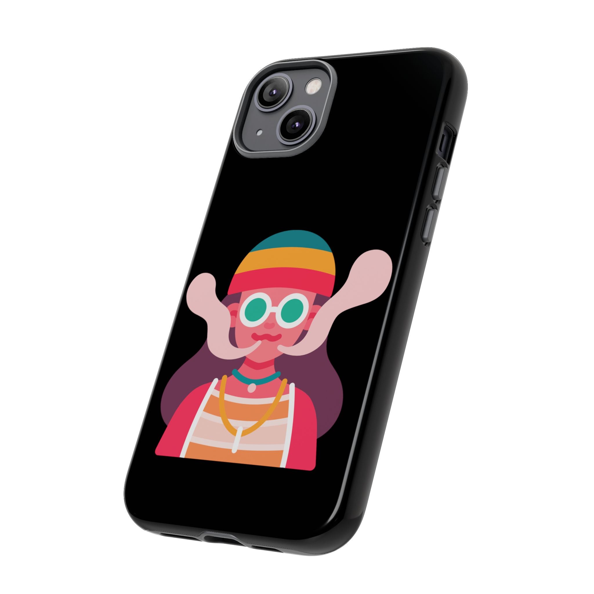 Black with Lil Stoner Tough Cases for iPhones
