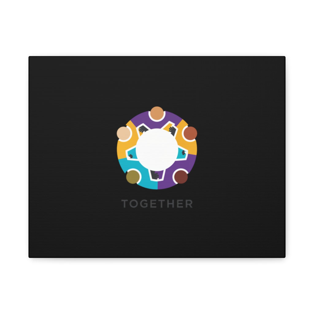 Solidarity Circle Canvas | Equality Icon, Minimal Feminist Design