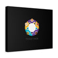 Solidarity Circle Canvas | Equality Icon, Minimal Feminist Design
