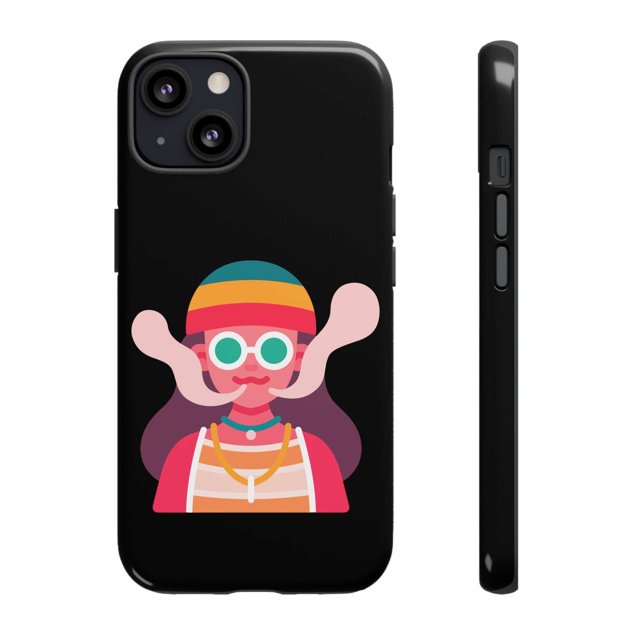 Black with Lil Stoner Tough Cases for iPhones