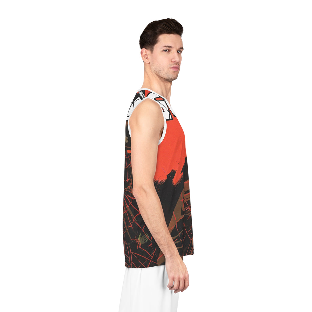 Spider 4 Graphic Basketball Jersey