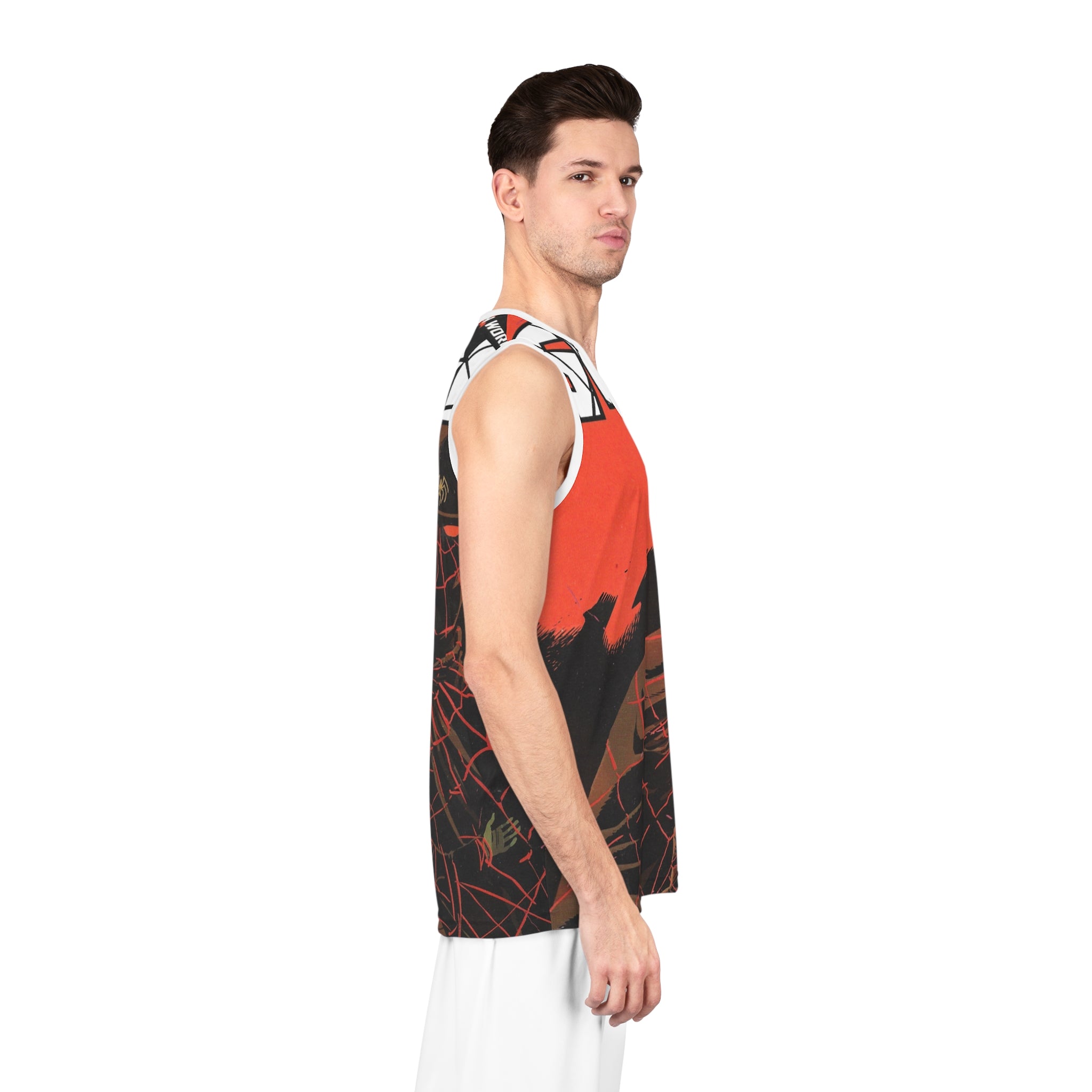 Spider 4 Graphic Basketball Jersey