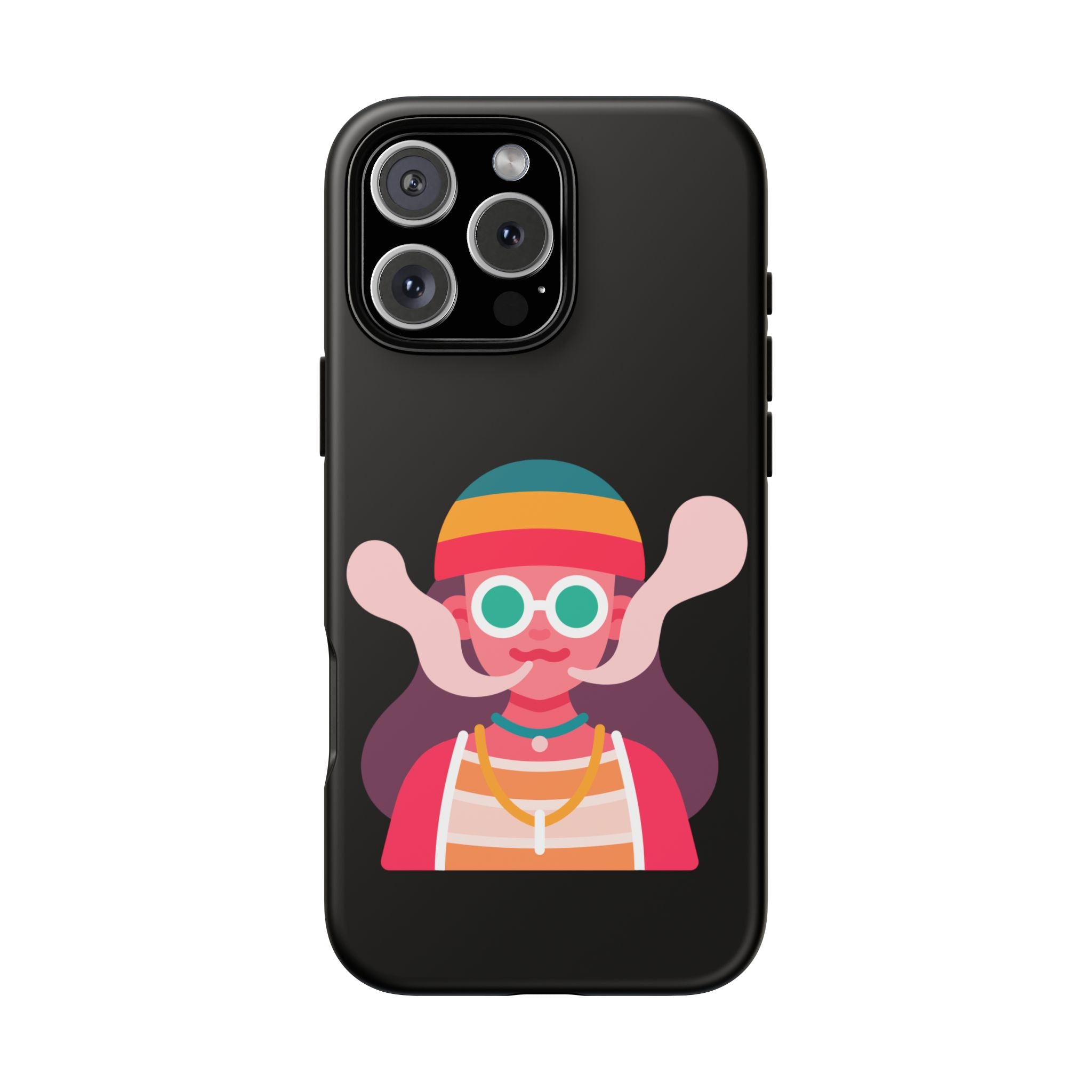 Black with Lil Stoner Tough Cases for iPhones