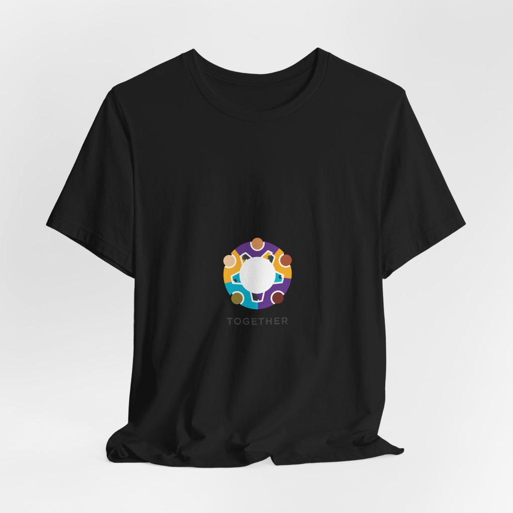 Together circle icon Tee | equality icon, solidarity symbol