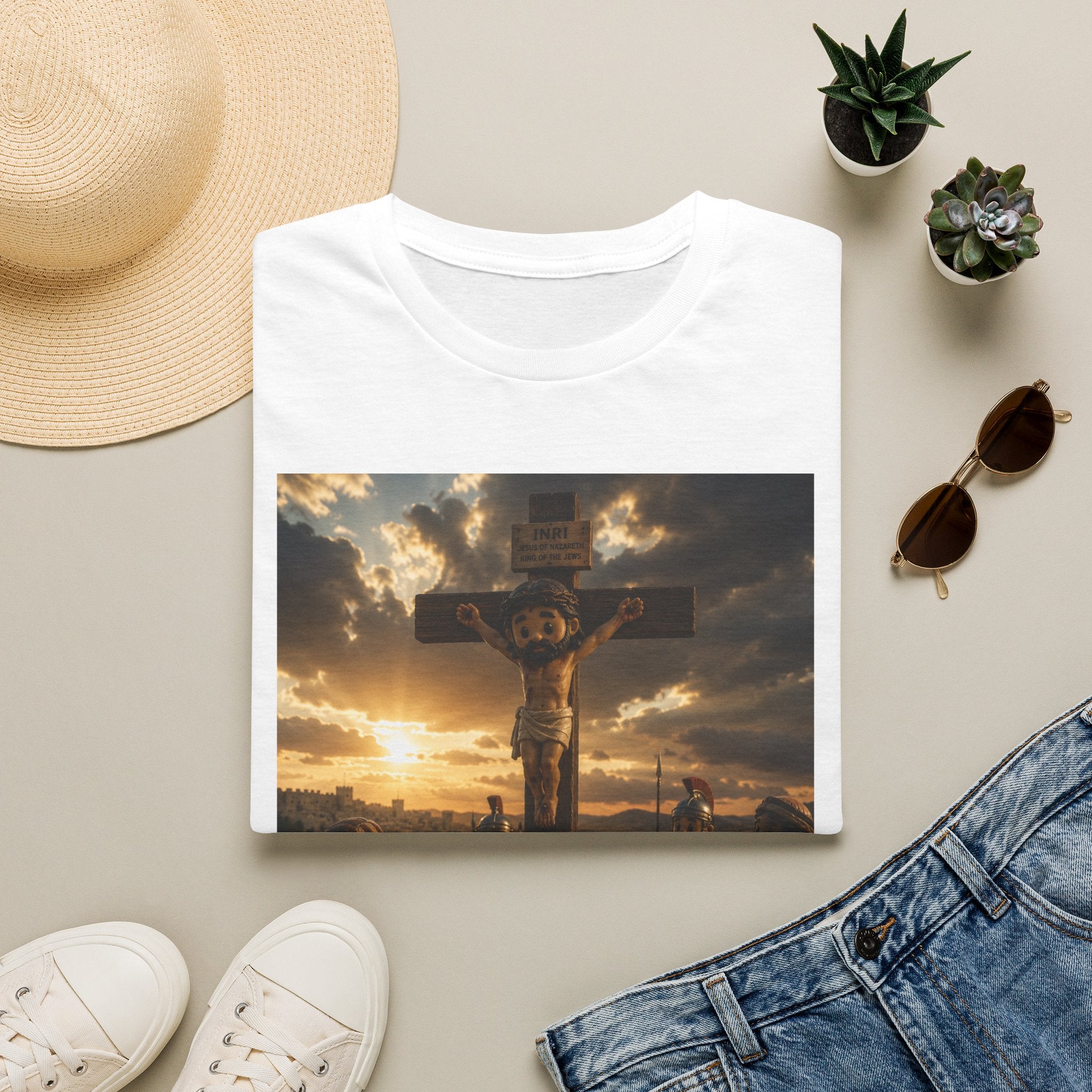 Tiny Jesus on the Cross
