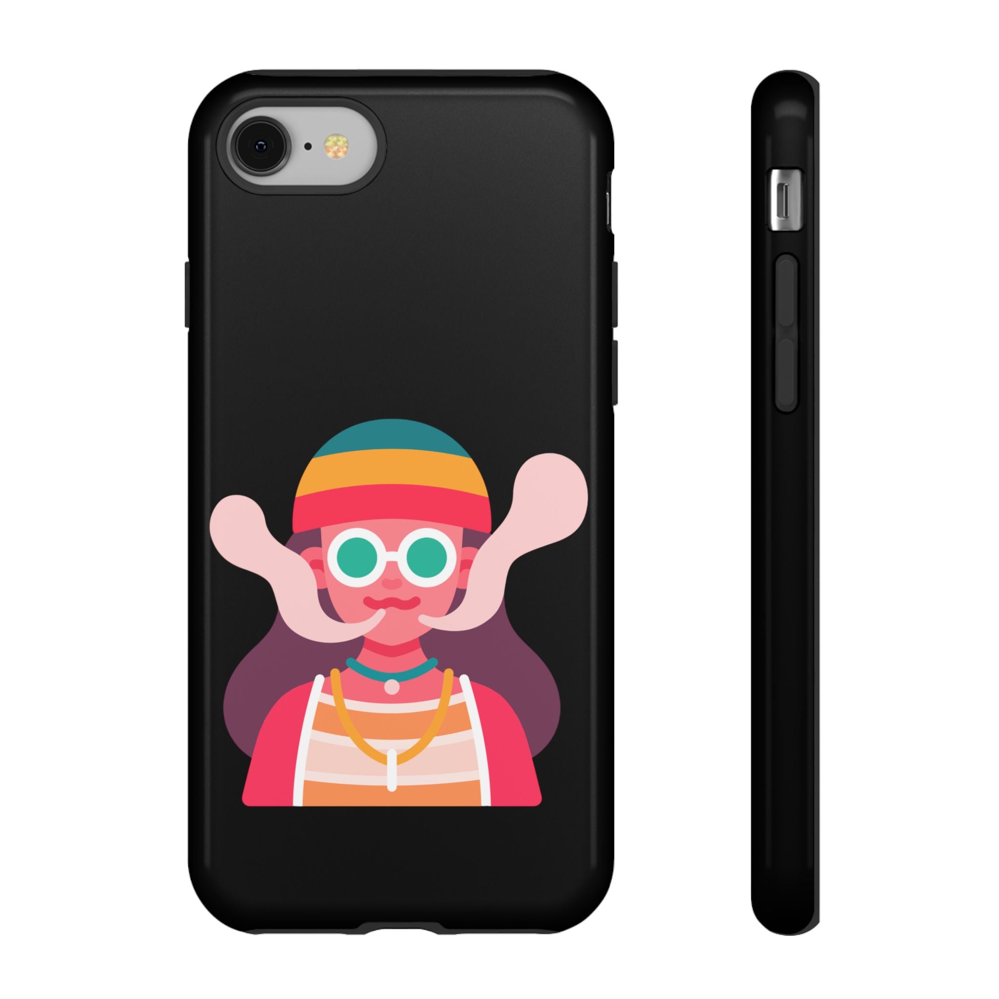 Black with Lil Stoner Tough Cases for iPhones