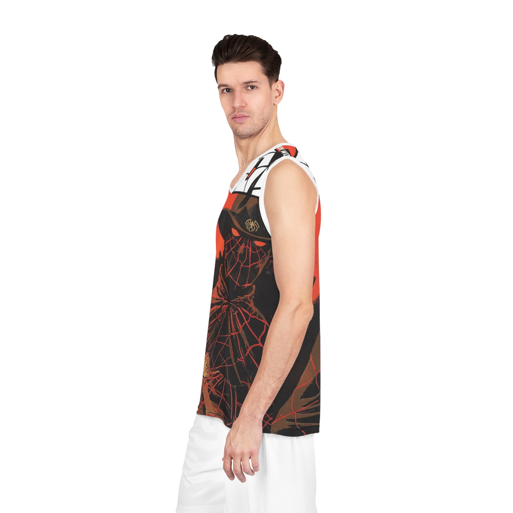 Spider 4 Graphic Basketball Jersey