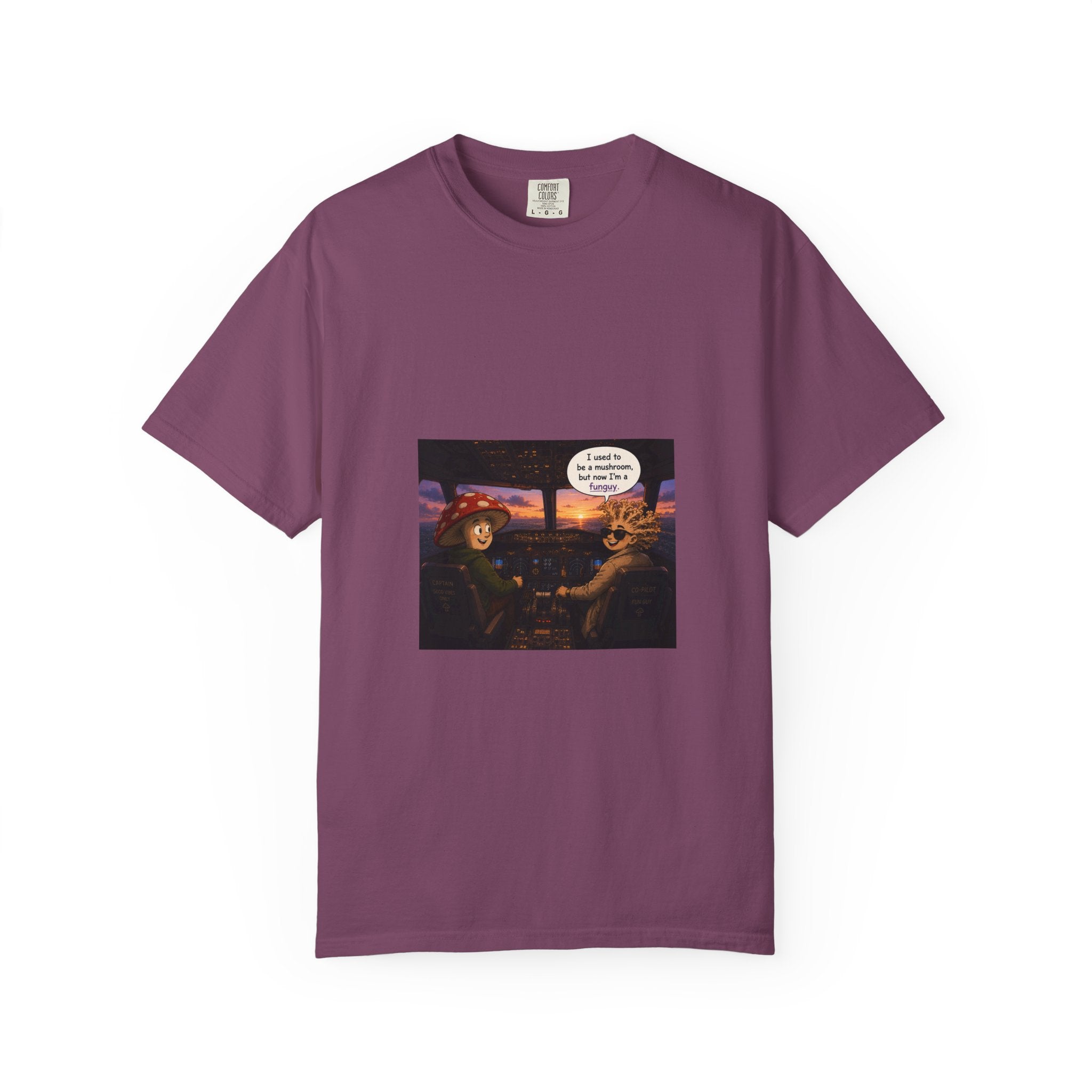 Mushroom to Funguy Graphic T-Shirt Mushroom