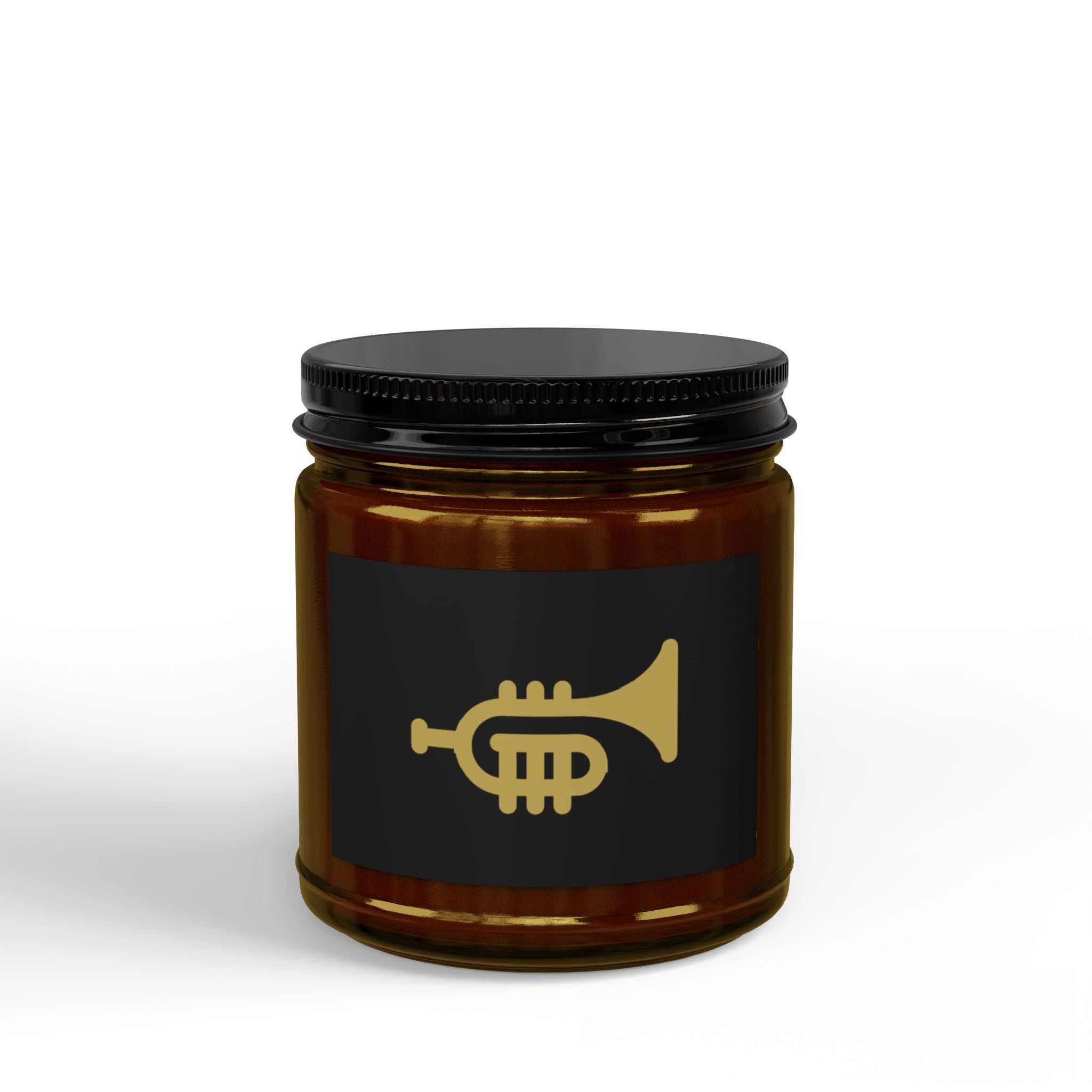 Toot-Ur-Horn Soy Candle — Amber Jar Scented Candle (4oz & 9oz)