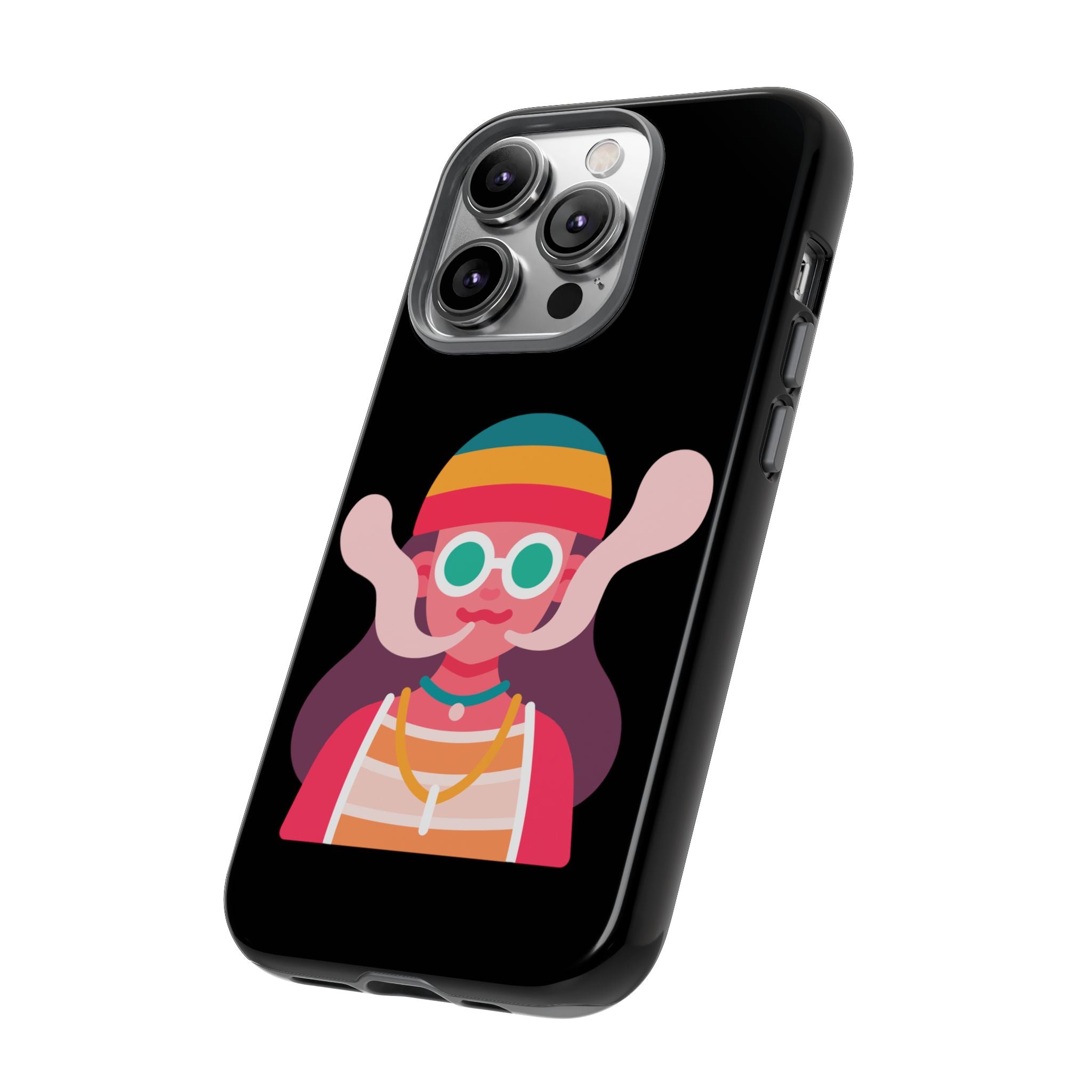 Black with Lil Stoner Tough Cases for iPhones