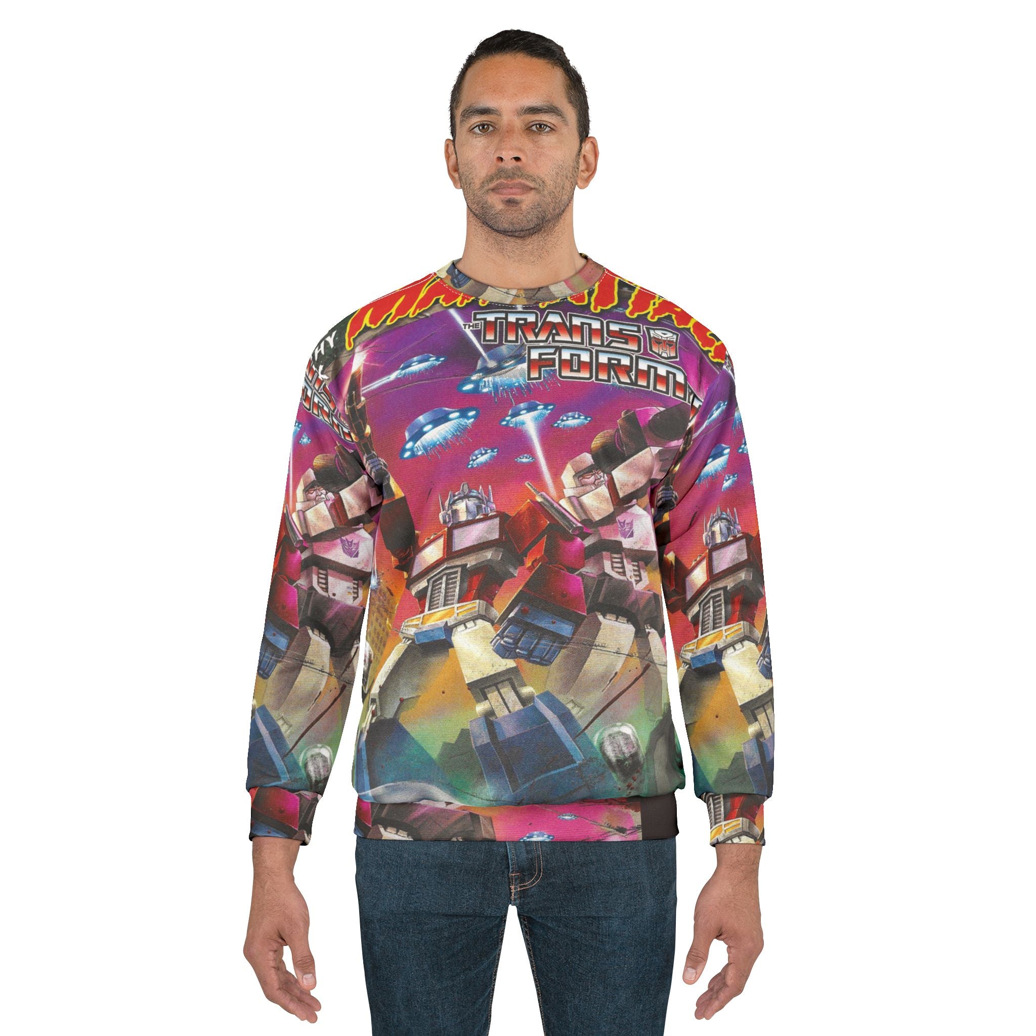 Mars Attacks Transformers Adventure Sweatshirt