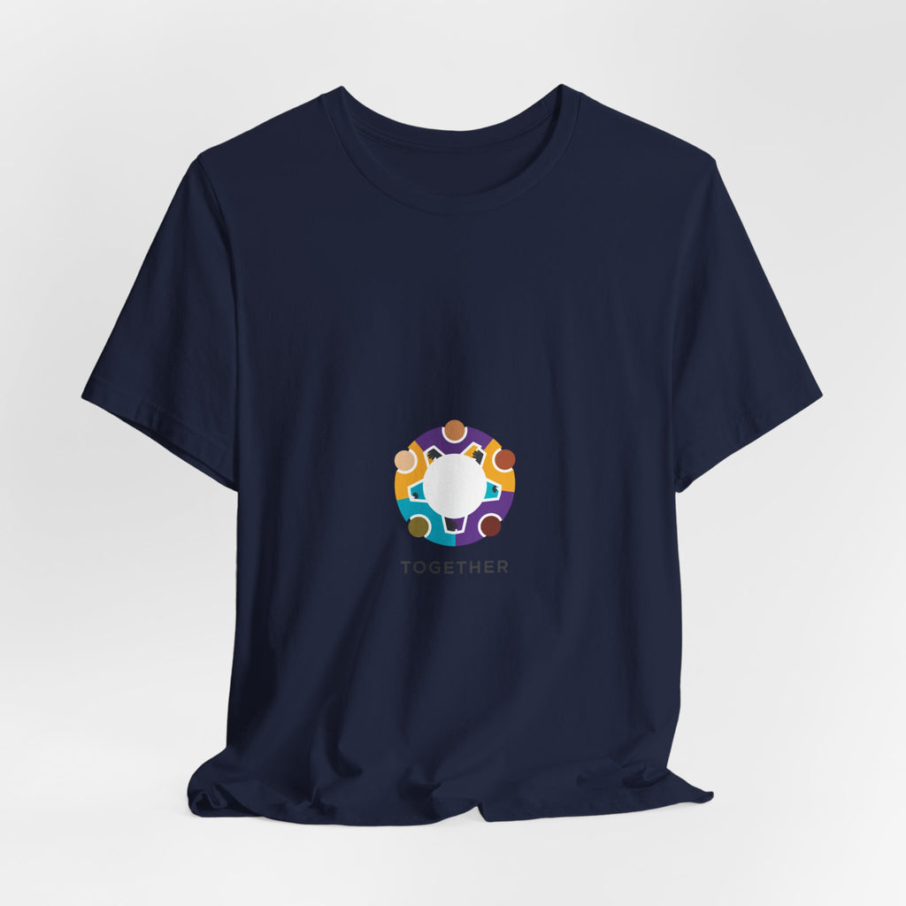 Together circle icon Tee | equality icon, solidarity symbol