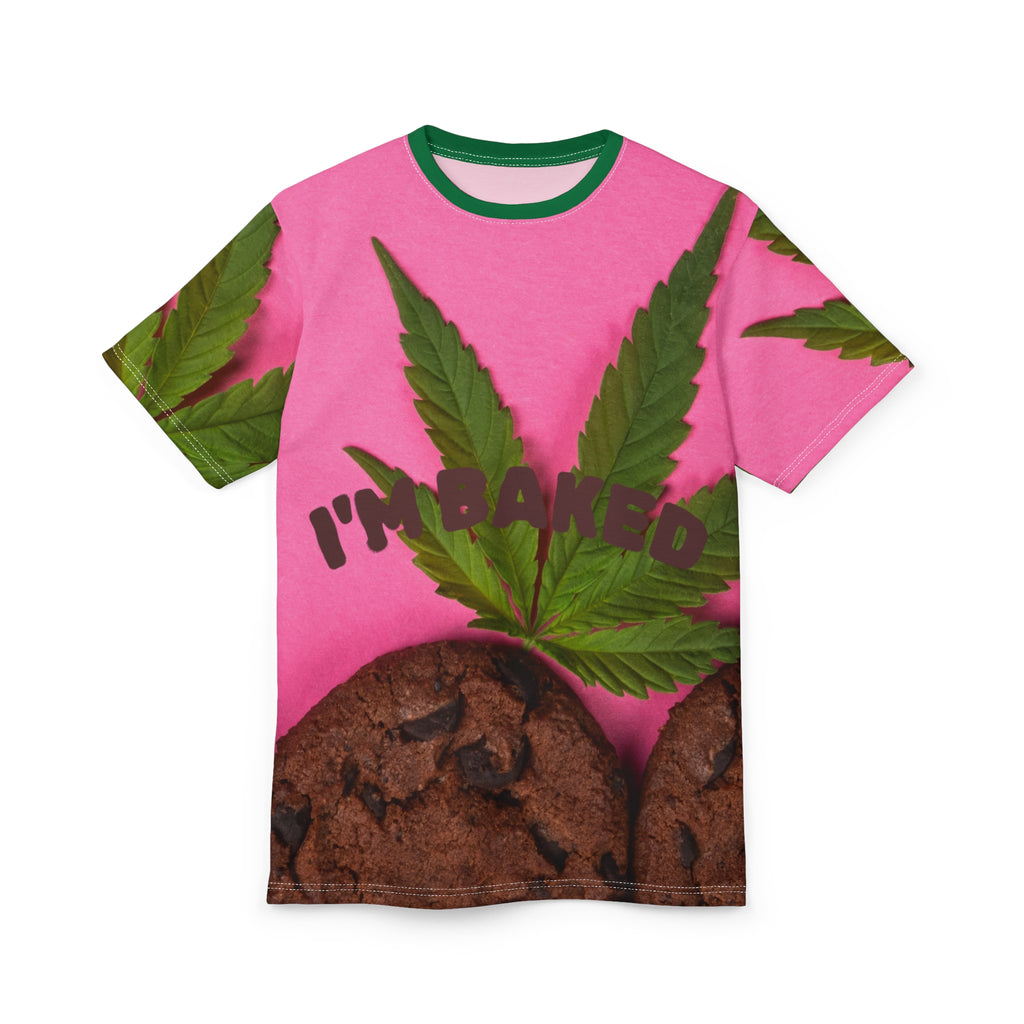 Cannabis I'm Baked Leaf Tee