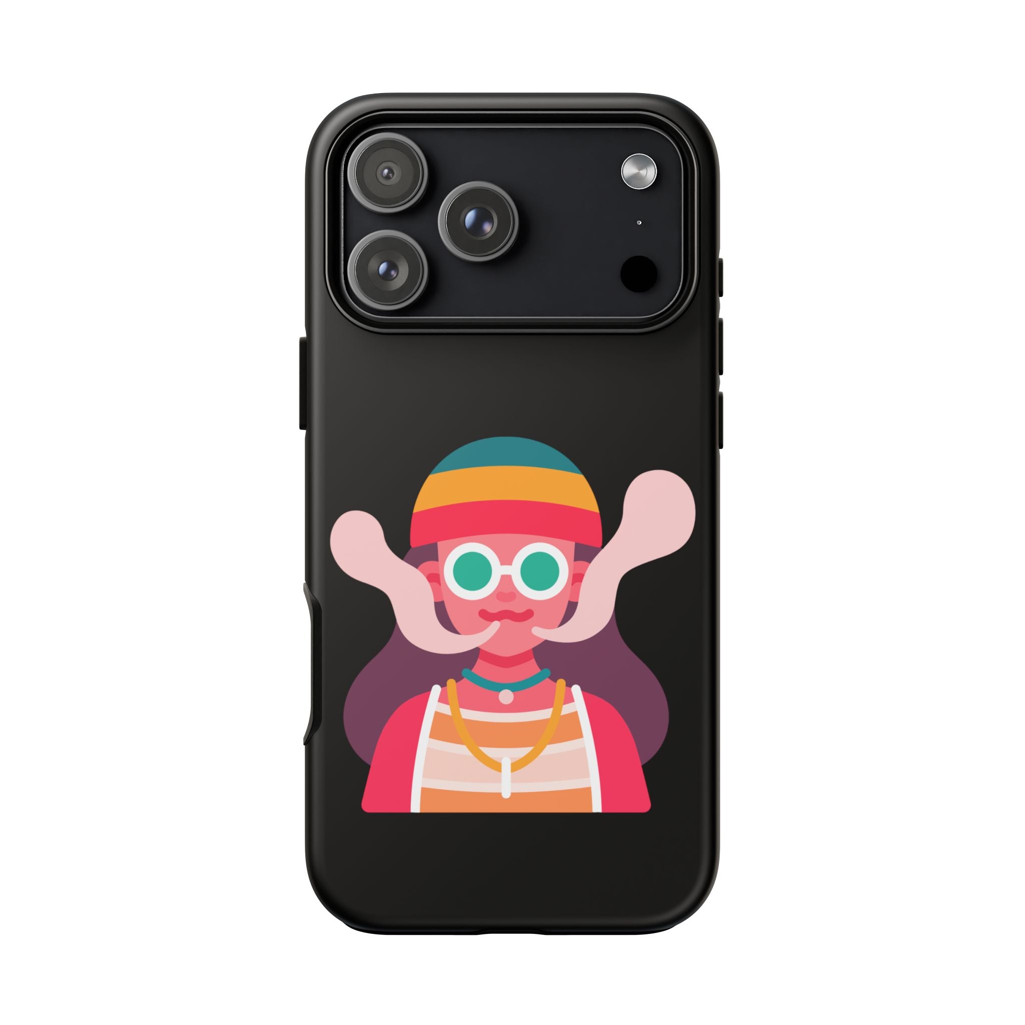 Black with Lil Stoner Tough Cases for iPhones