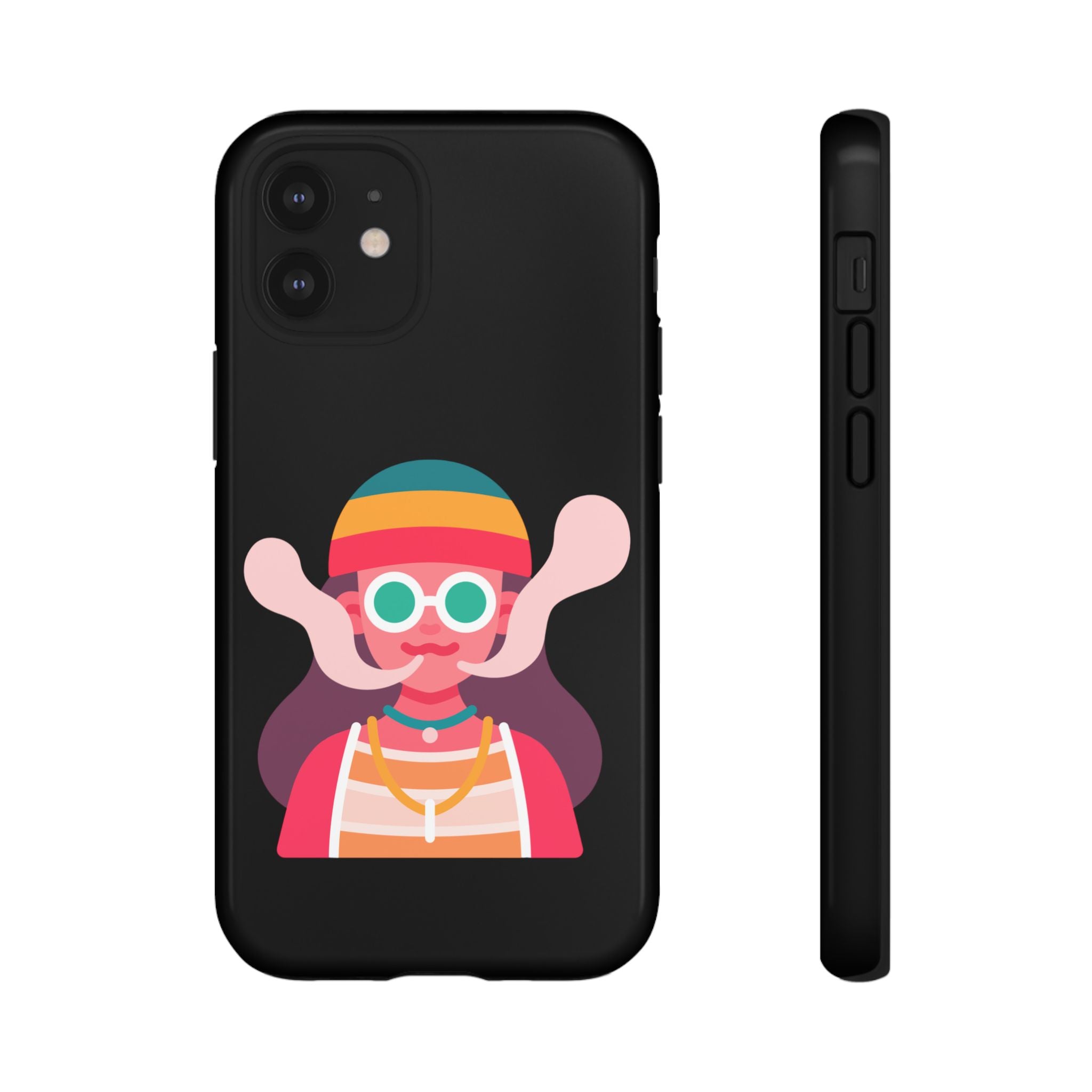 Black with Lil Stoner Tough Cases for iPhones
