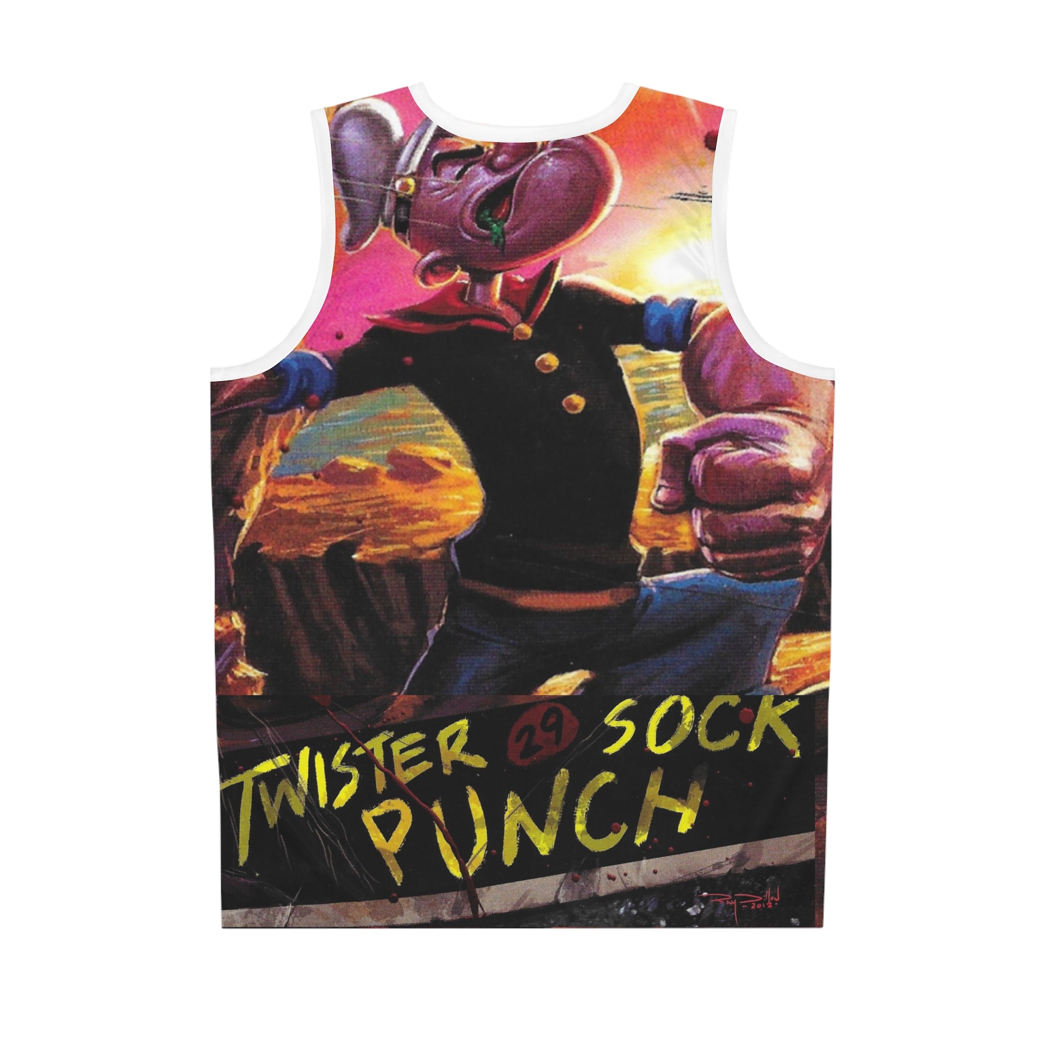 Popeye x Mars Attacks Graphic Basketball Jersey