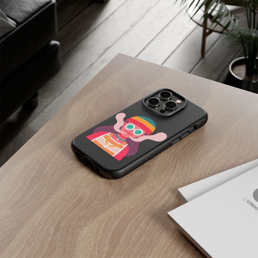 Black with Lil Stoner Tough Cases for iPhones