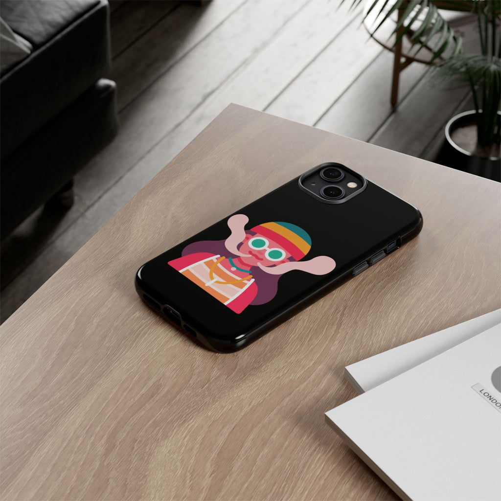 Black with Lil Stoner Tough Cases for iPhones