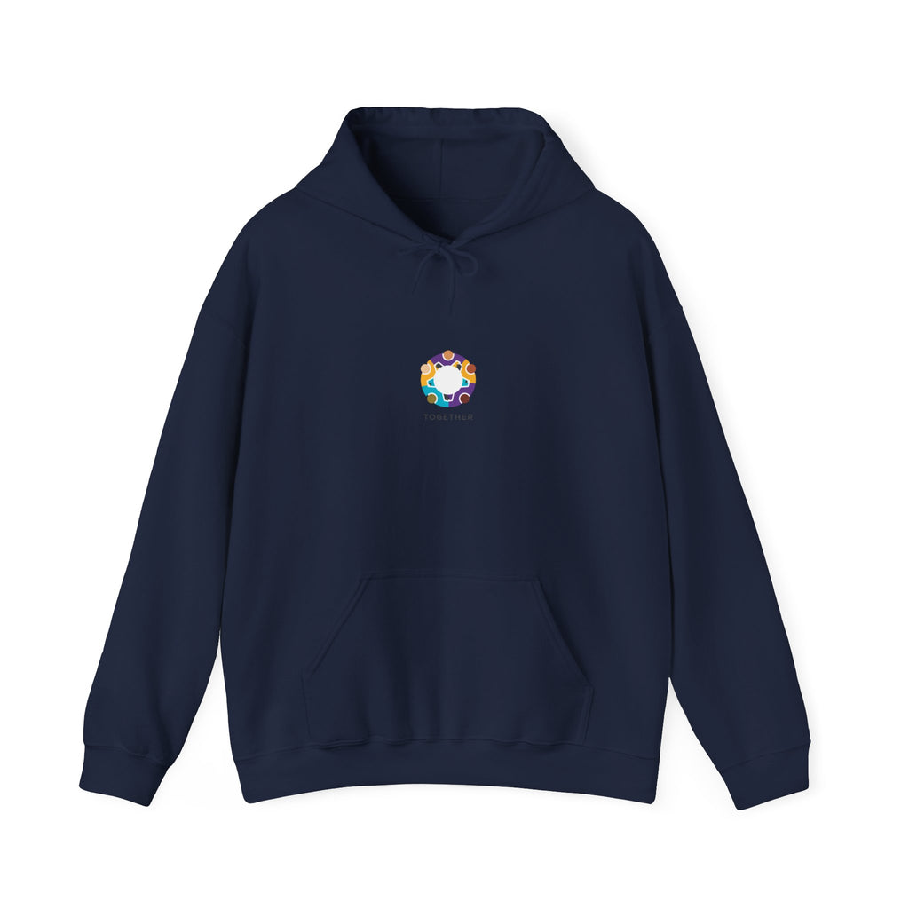 Equality Icon Solidarity Hoodie | minimal feminist design, support badge