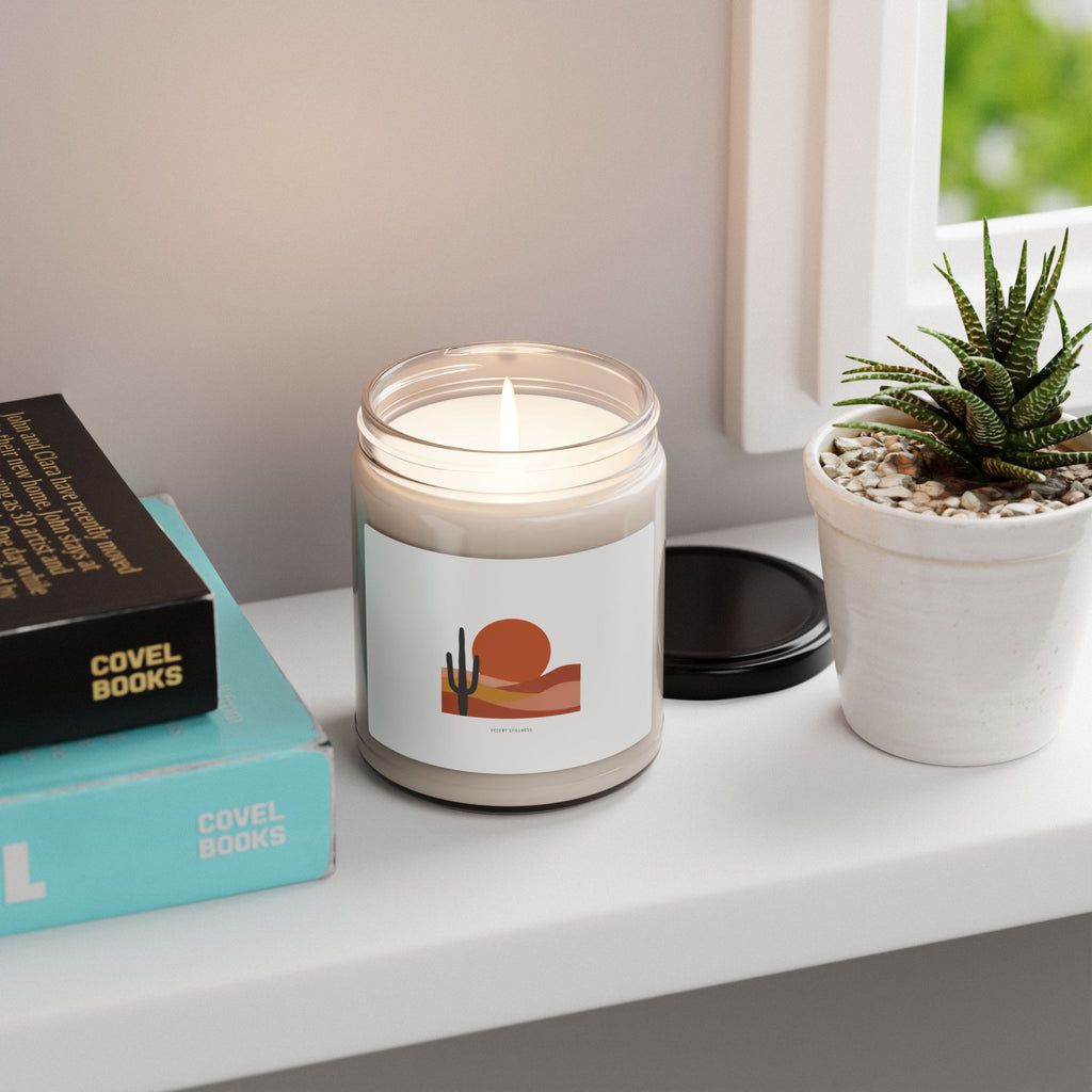 Desert Sunset Mesa Candle | Scented Soy Candle, Southwestern Minimalist