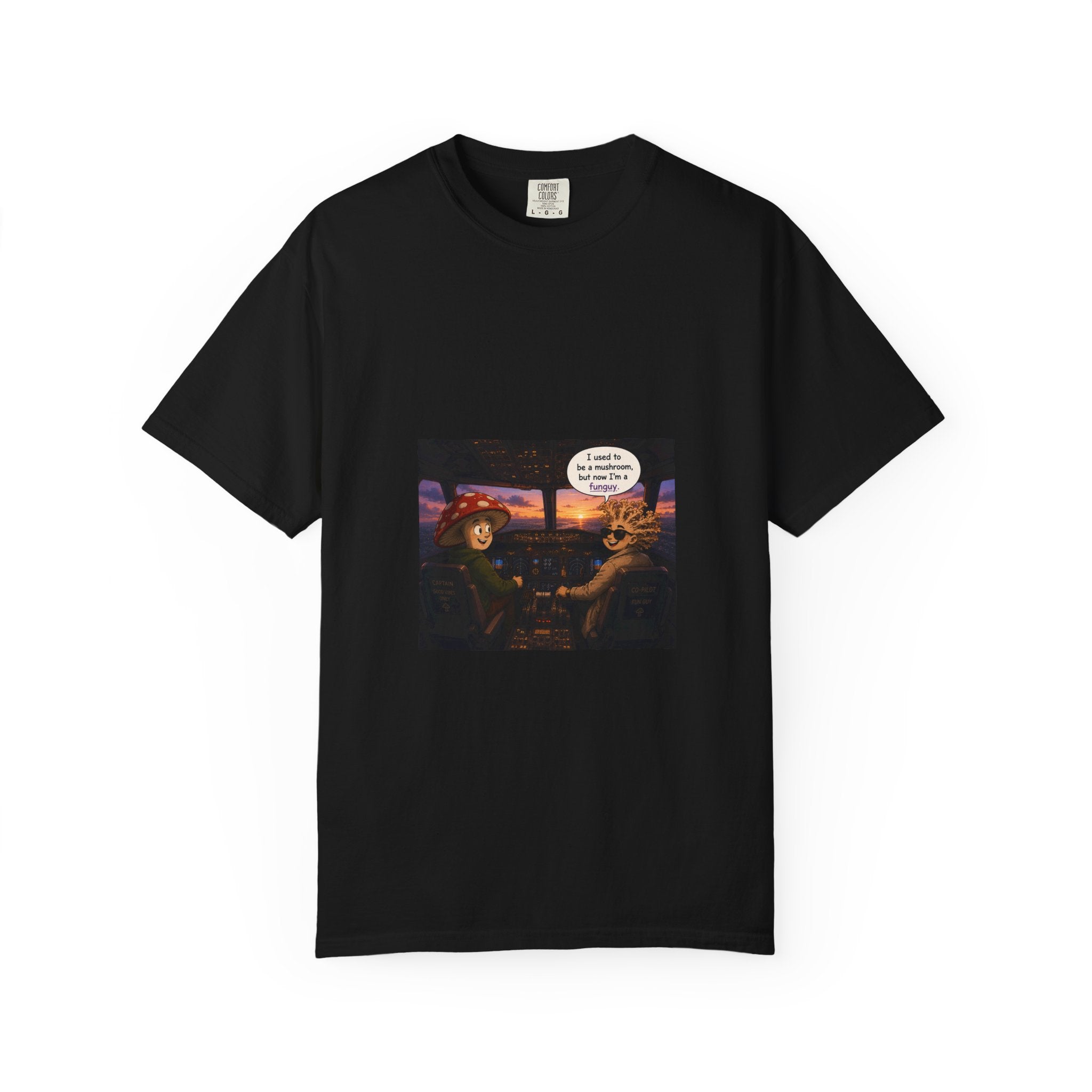 Mushroom to Funguy Graphic T-Shirt Mushroom