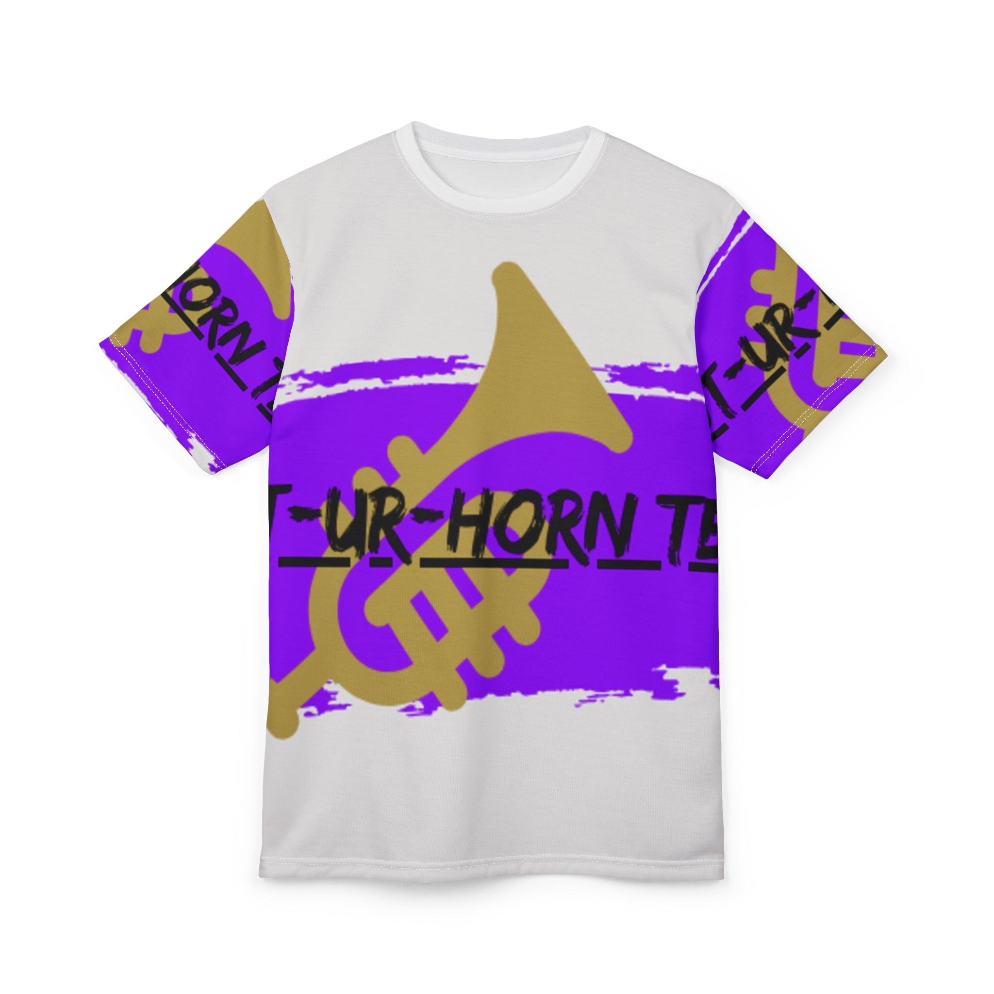 Toot Your Horn Unisex Cut & Sew Tee, Music Lover's Shirt, Unique Graphic Tee, Gift for Musicians, Jazz Inspired Apparel