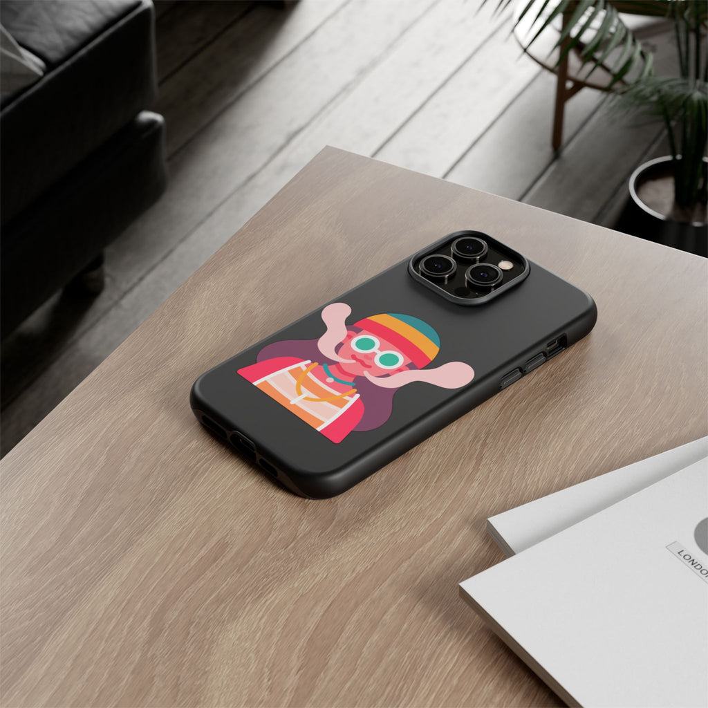 Black with Lil Stoner Tough Cases for iPhones