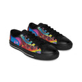 Vibrant Women's Sneakers with Colorful Graffiti Design 1
