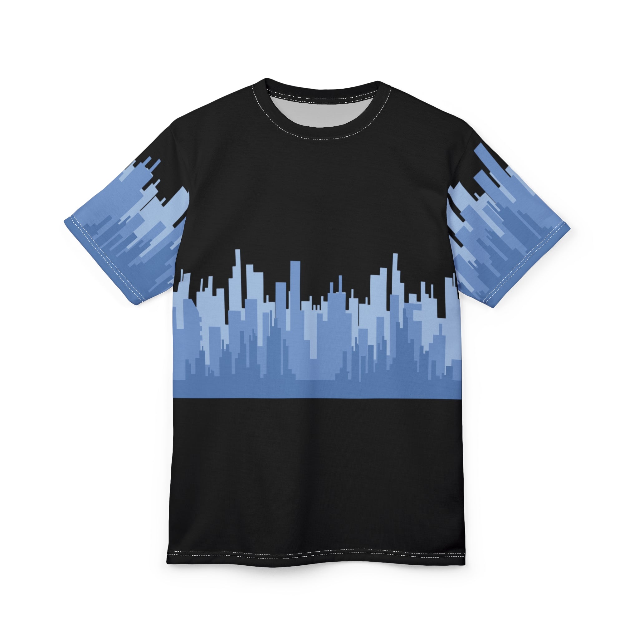 Urban Skyline Unisex Tee, Graphic T-Shirt for City Lovers, Birthday Gift, Casual Wear, Street Style