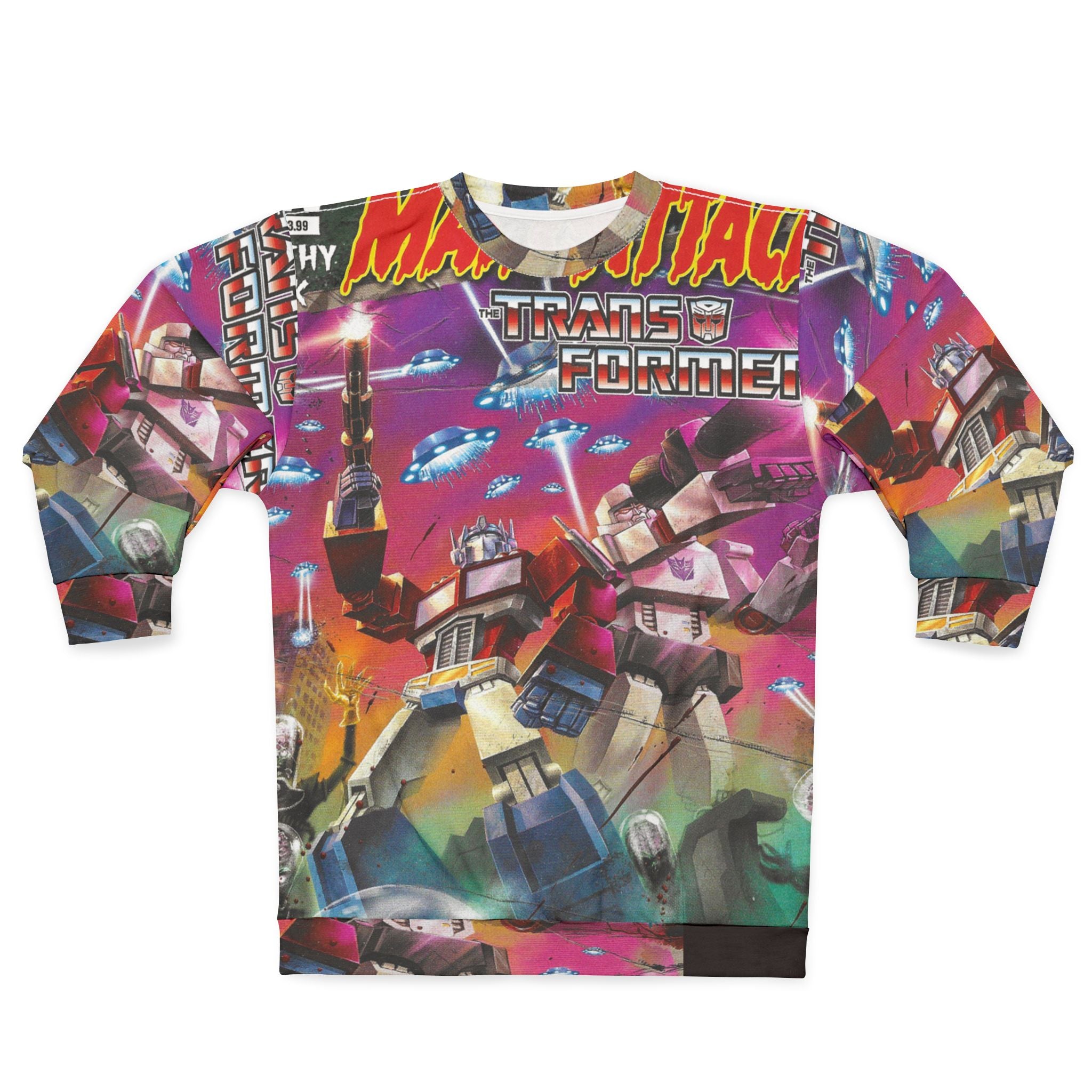 Mars Attacks Transformers Adventure Sweatshirt