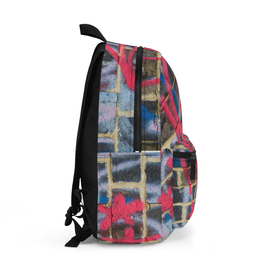 Urban Graffiti Backpack, Trendy School Bag, Street Style Daypack, Unique Art Backpack, Colorful Travel Bag, Perfect Gift for Teens