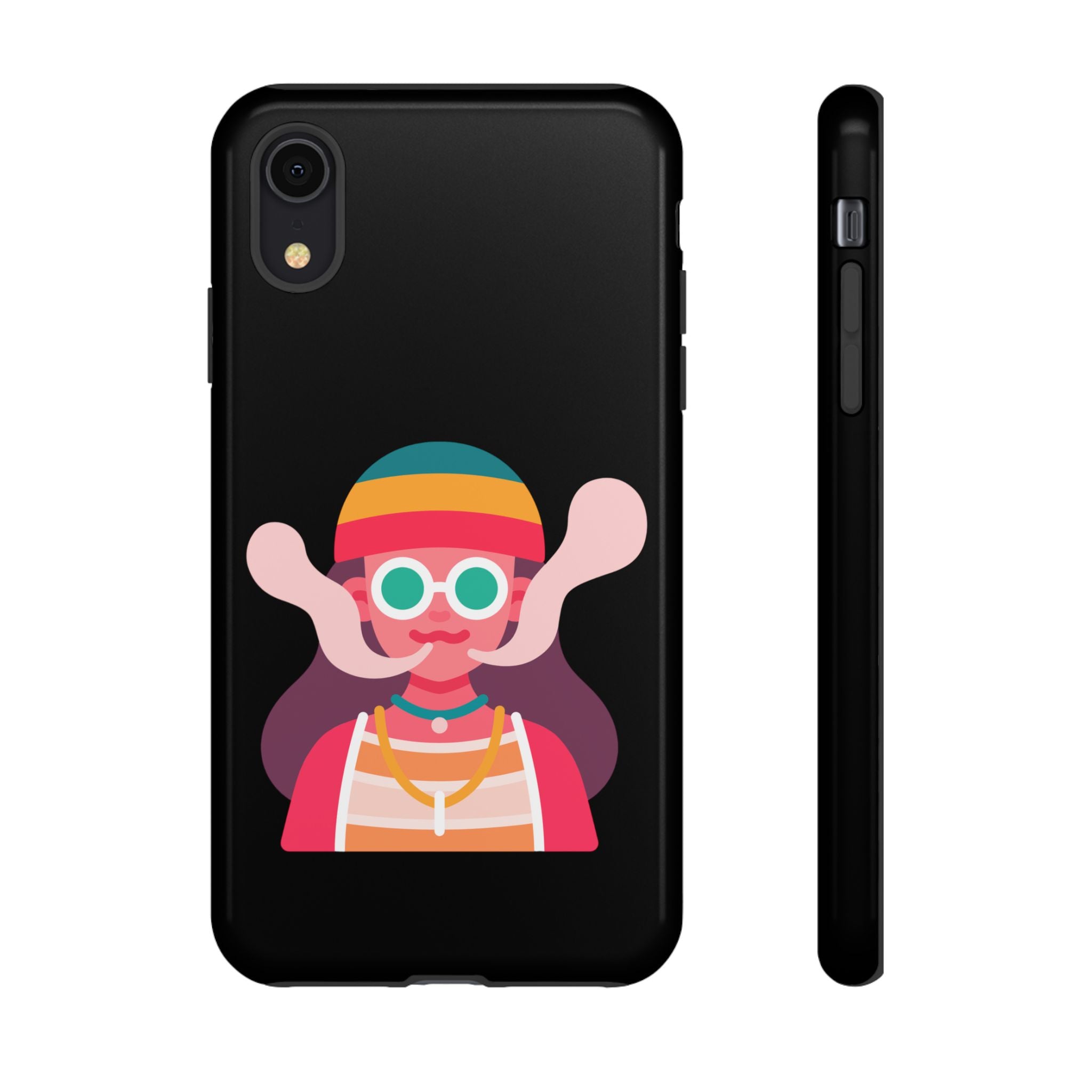 Black with Lil Stoner Tough Cases for iPhones