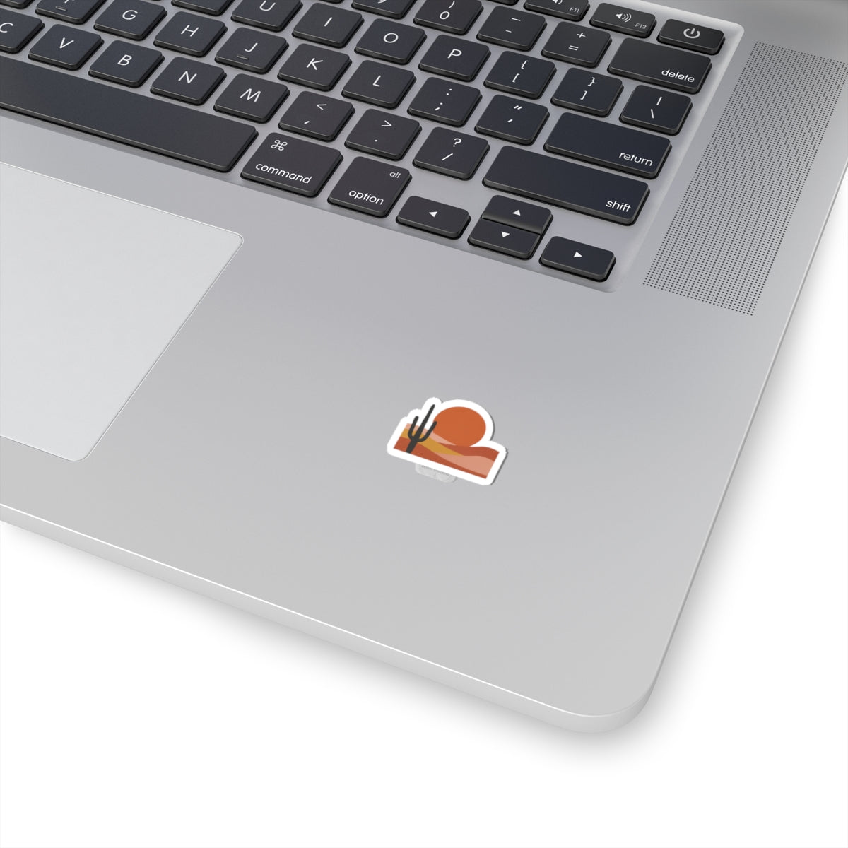 Desert Sunset Mesa Sticker | Southwestern minimalist, adobe-inspired