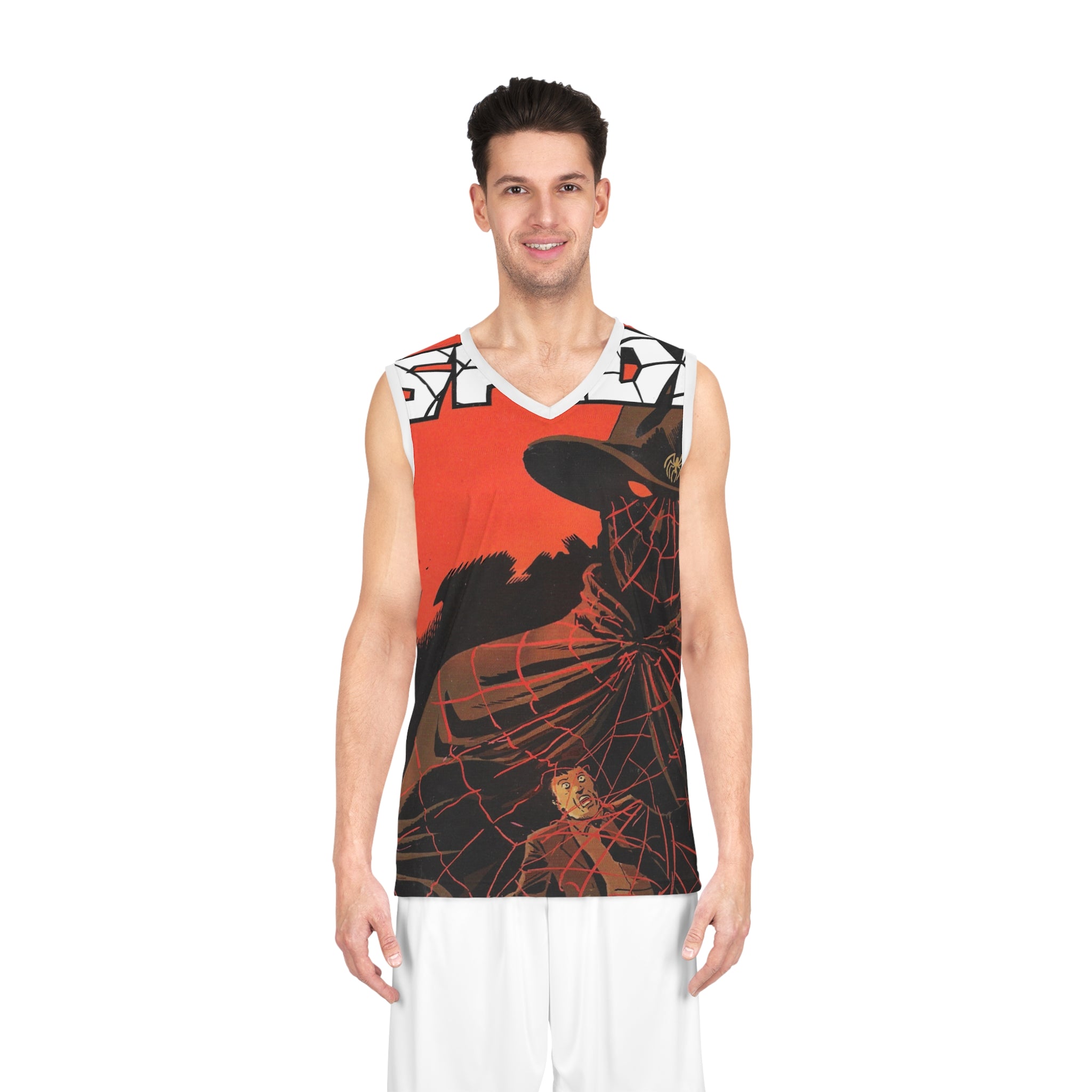 Spider 4 Graphic Basketball Jersey