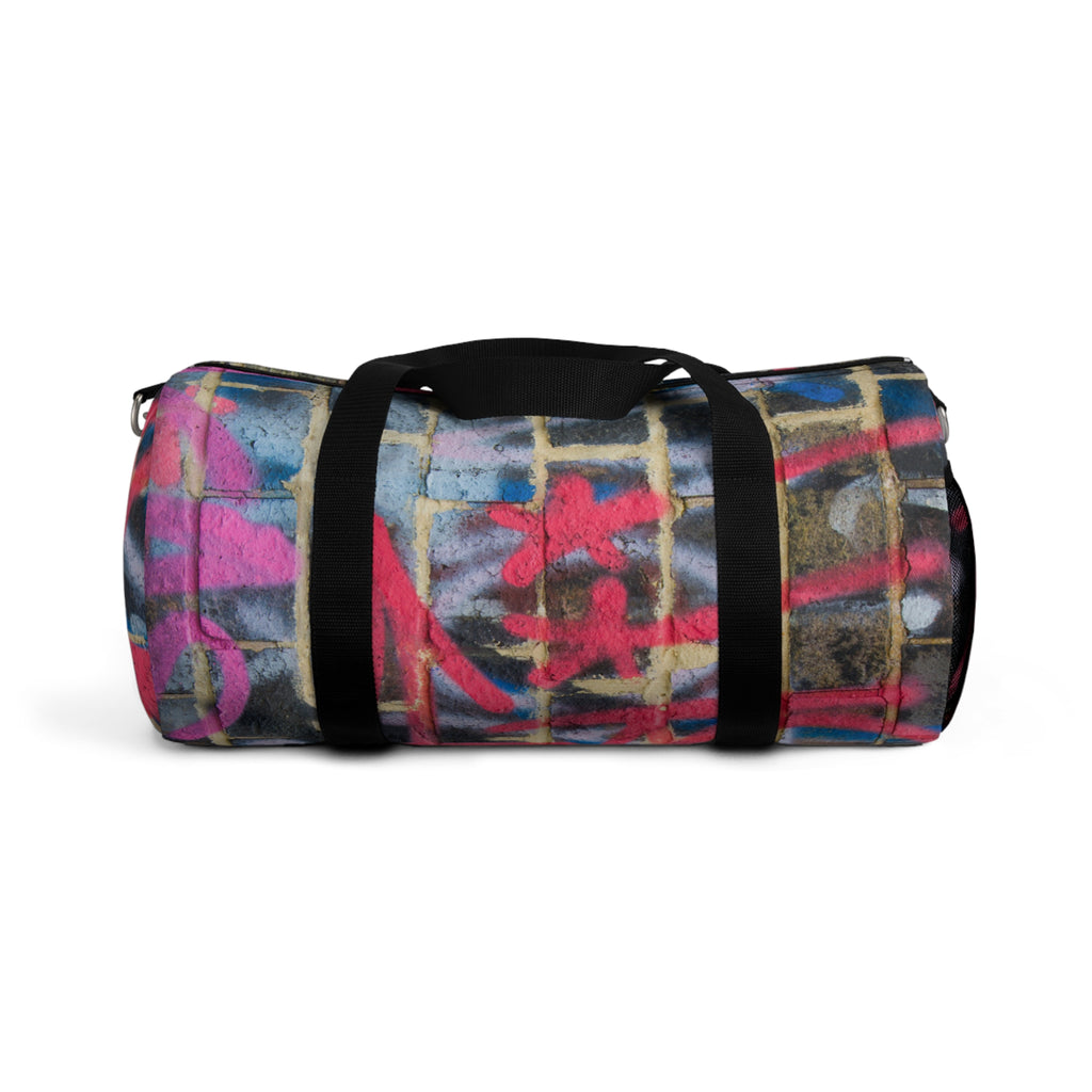 Vibrant Graffiti Print Duffel Bag for Gym, Travel, Weekend Getaways, Unique Gift for Him/Her, Trendy Sports Bag