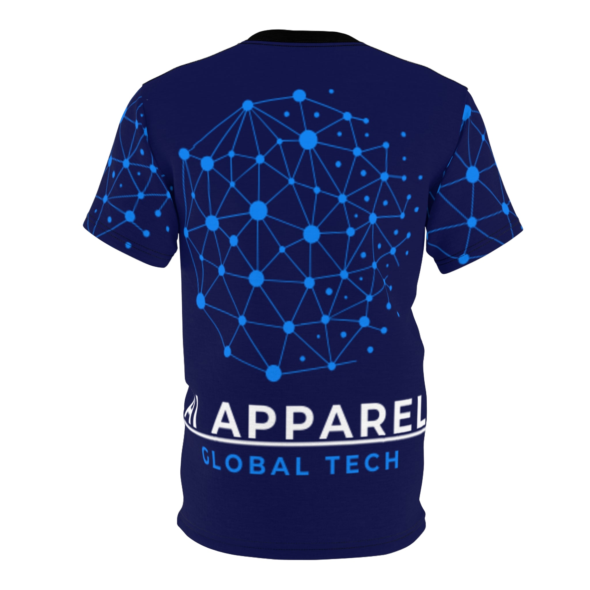 Cyberpunk Unisex Cut & Sew Tee | Futuristic Graphic T-Shirt | Tech Lover Gift | AOP Tee for Festivals, Casual Wear