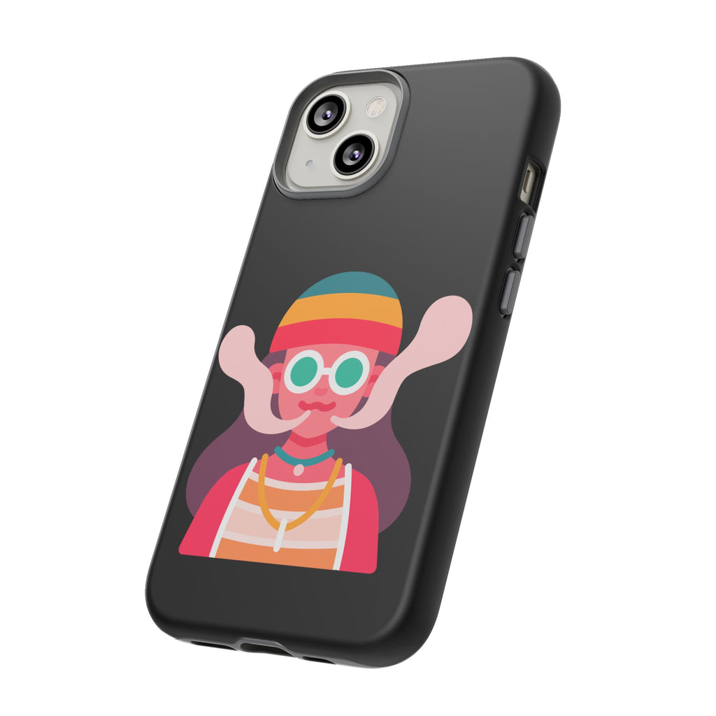 Black with Lil Stoner Tough Cases for iPhones