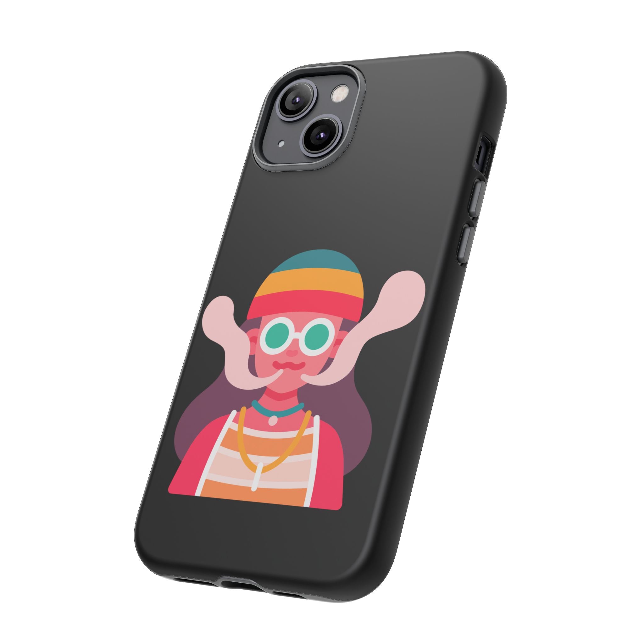 Black with Lil Stoner Tough Cases for iPhones