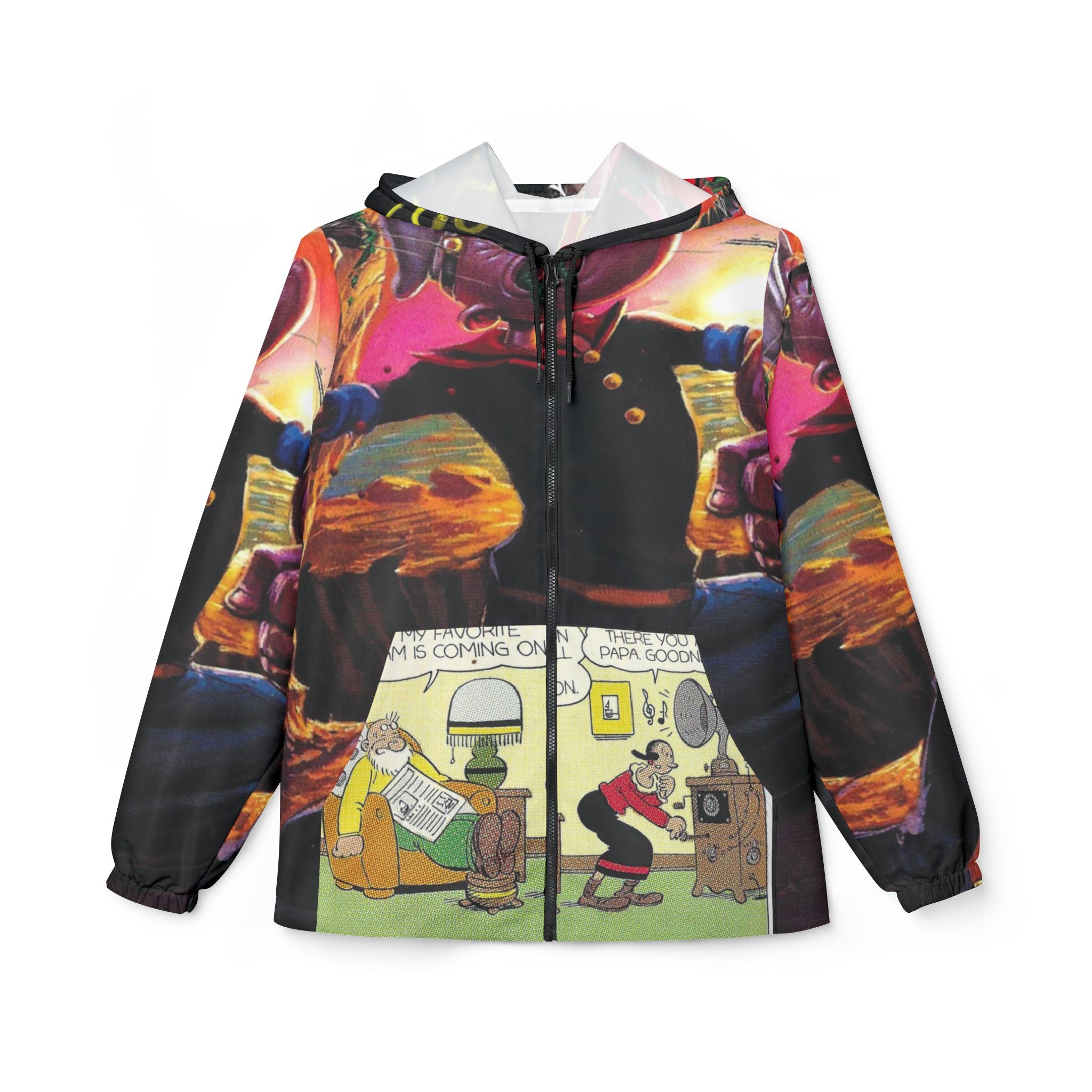 Mars Attacks Popeye Windbreaker Jacket