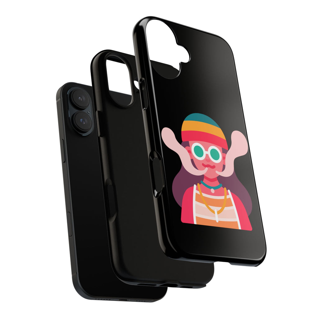 Black with Lil Stoner Tough Cases for iPhones