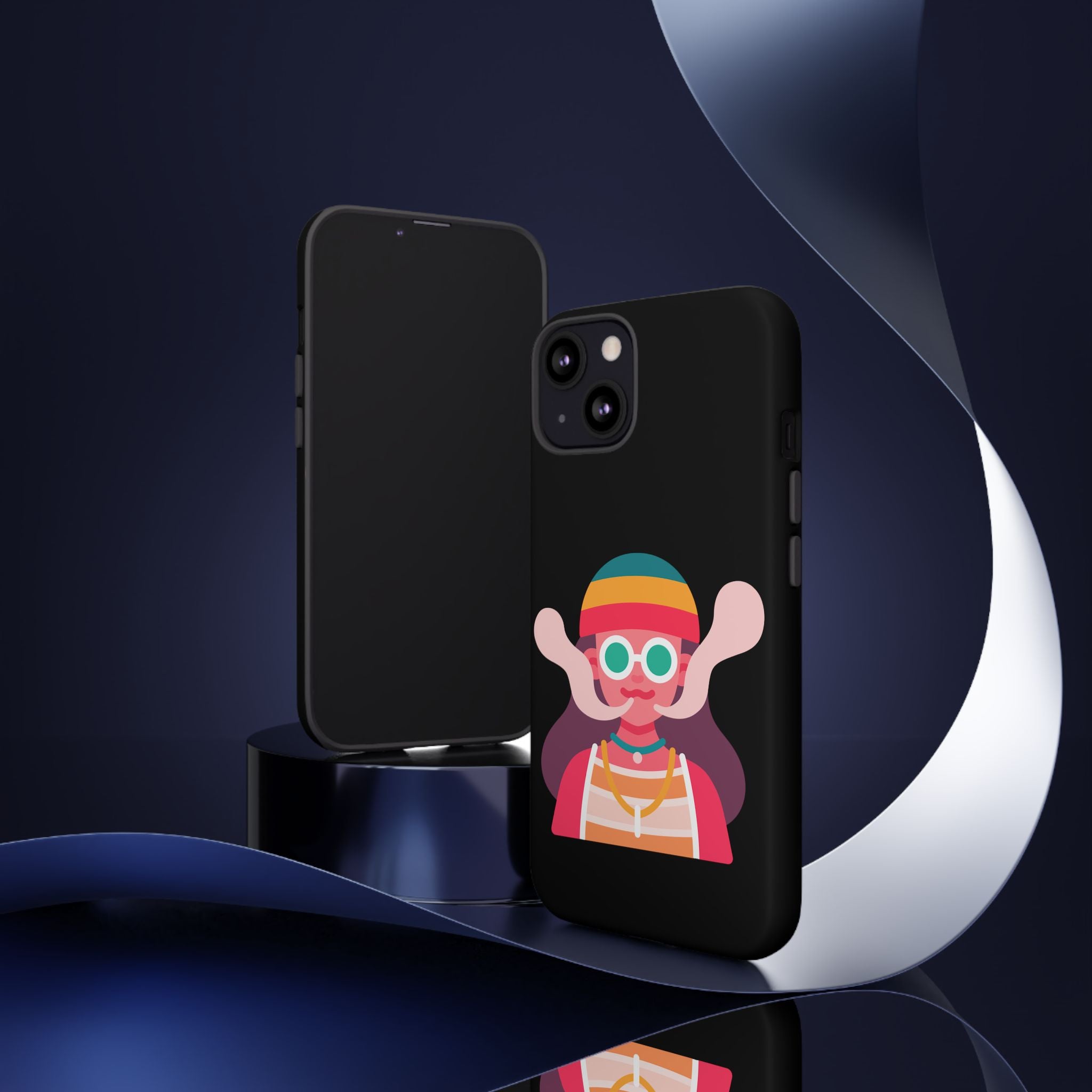 Black with Lil Stoner Tough Cases for iPhones