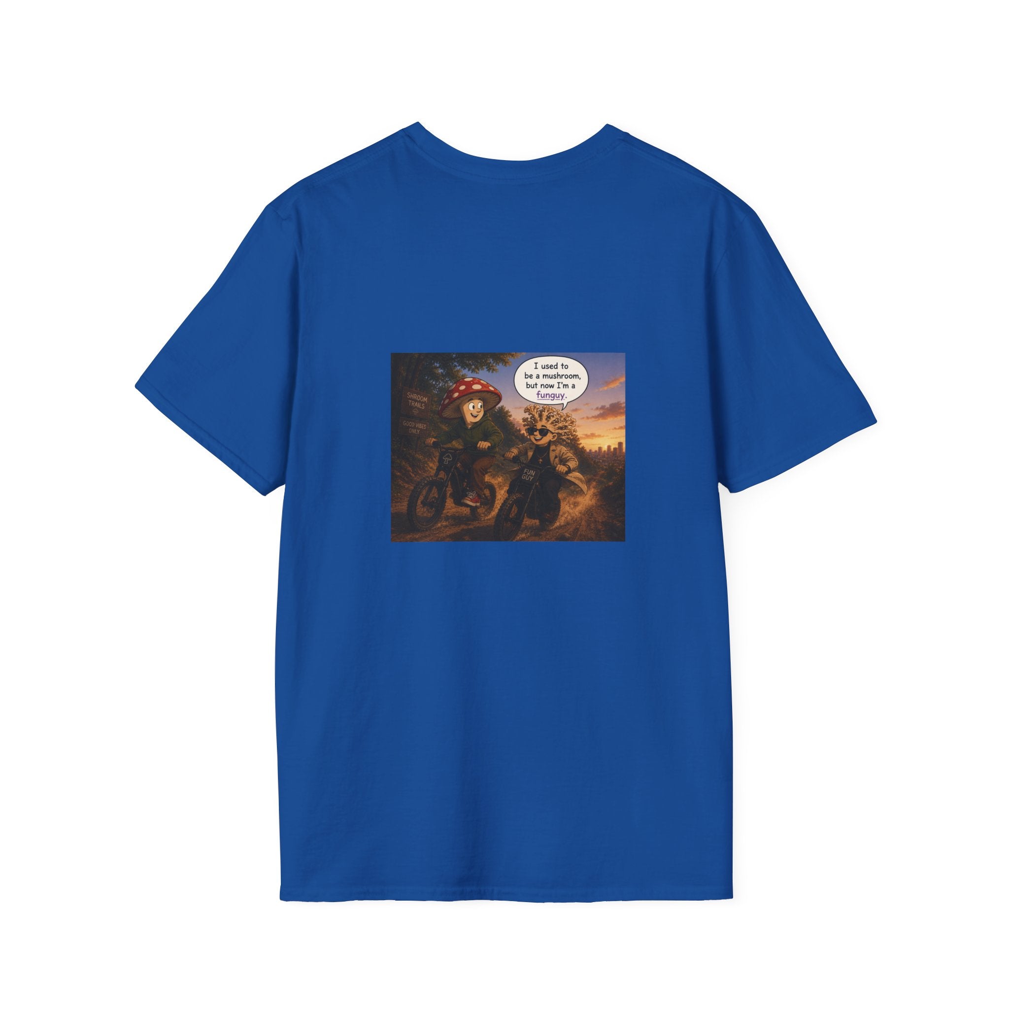 Mushroom Pun T-Shirt — "I used to be a mushroom, but now I’m fungi" Graphic Tee