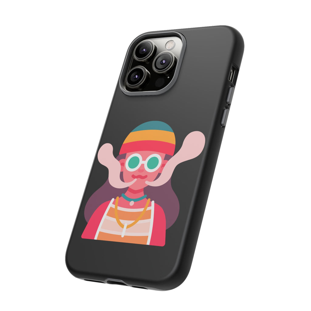 Black with Lil Stoner Tough Cases for iPhones