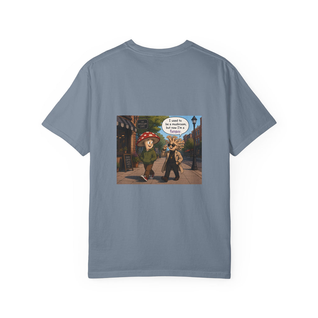 Mushroom to Funguy Graphic T-Shirt Mushroom - friends at the mycelium café Set 1