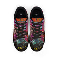 Low-Top Sneakers — Mars Attack Comic Leather Sneakers for Men