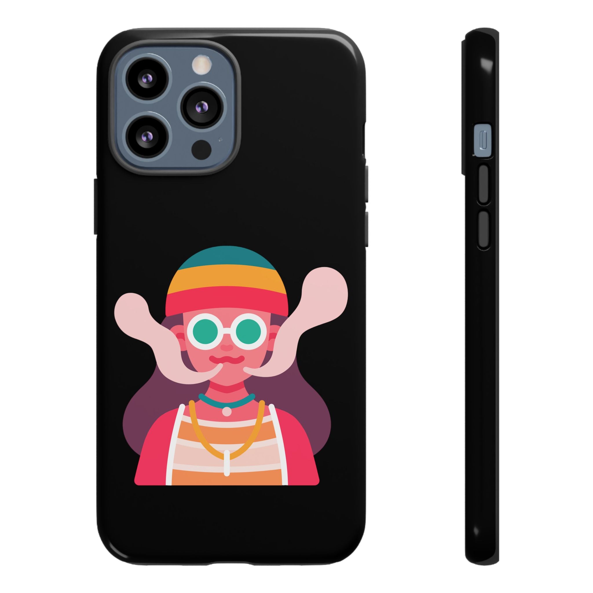 Black with Lil Stoner Tough Cases for iPhones