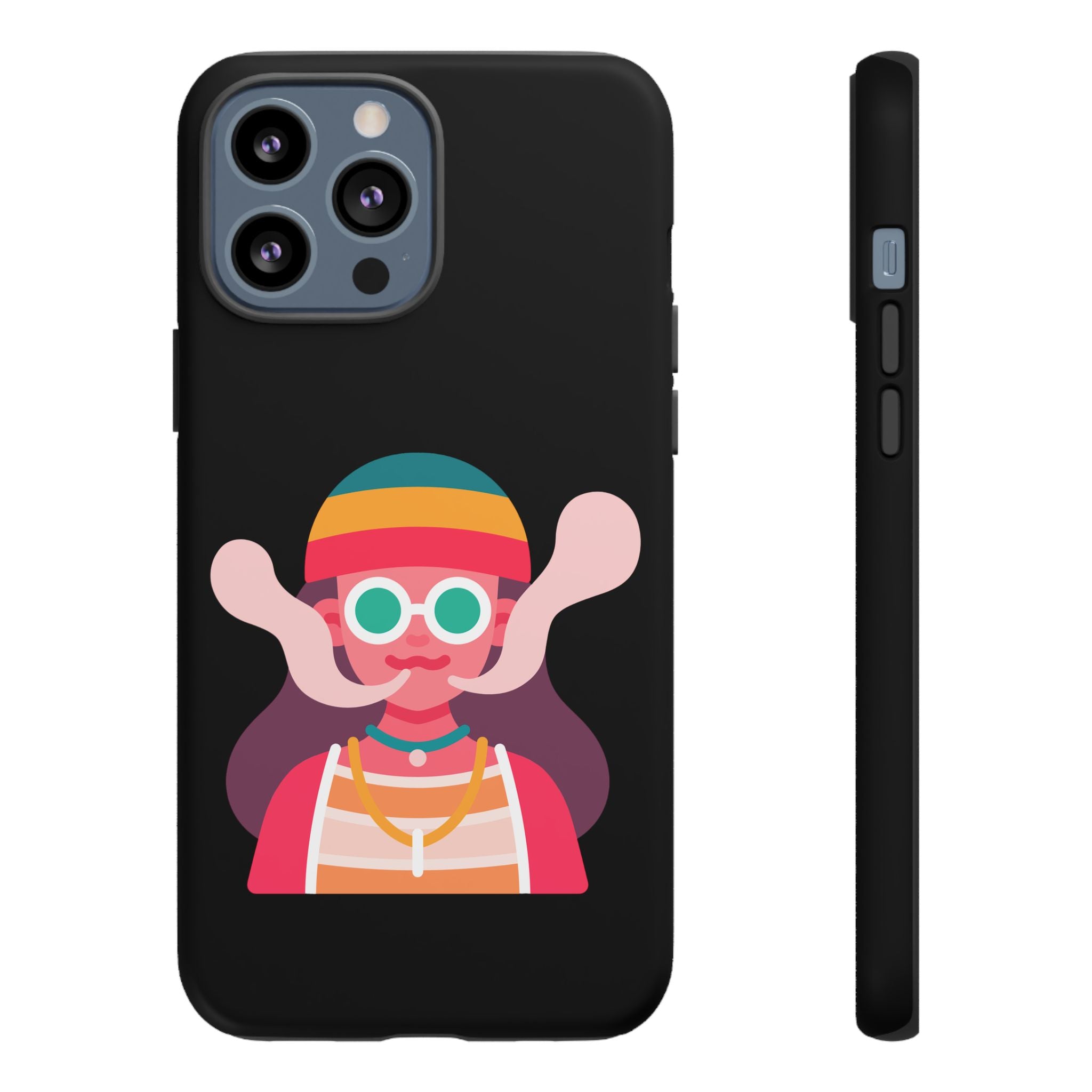 Black with Lil Stoner Tough Cases for iPhones