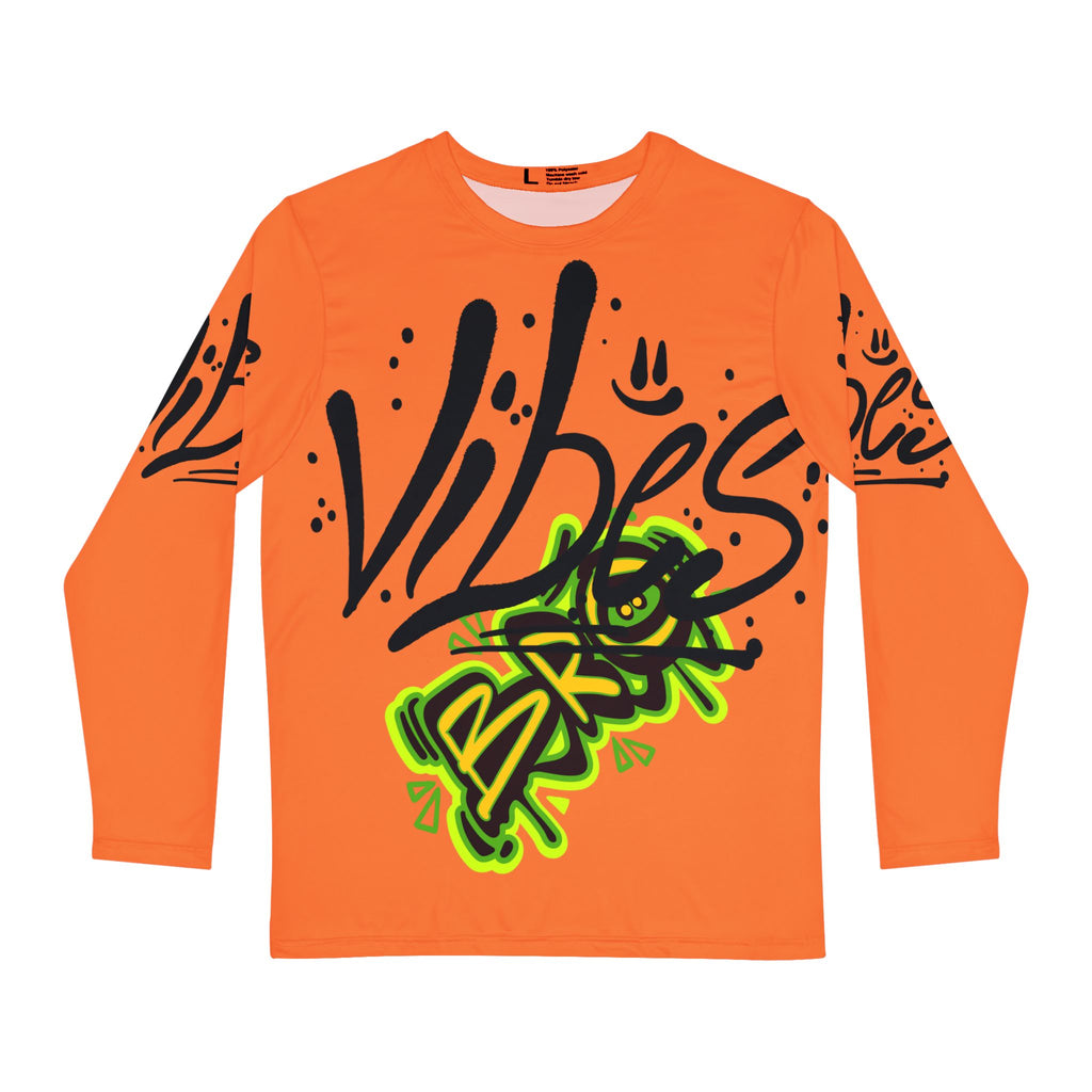 Men's Long Sleeve Graphic Tee with 'BRO' Design, Cool Casual Style, Streetwear, Gift for Brothers, Trendy Graphic Shirt